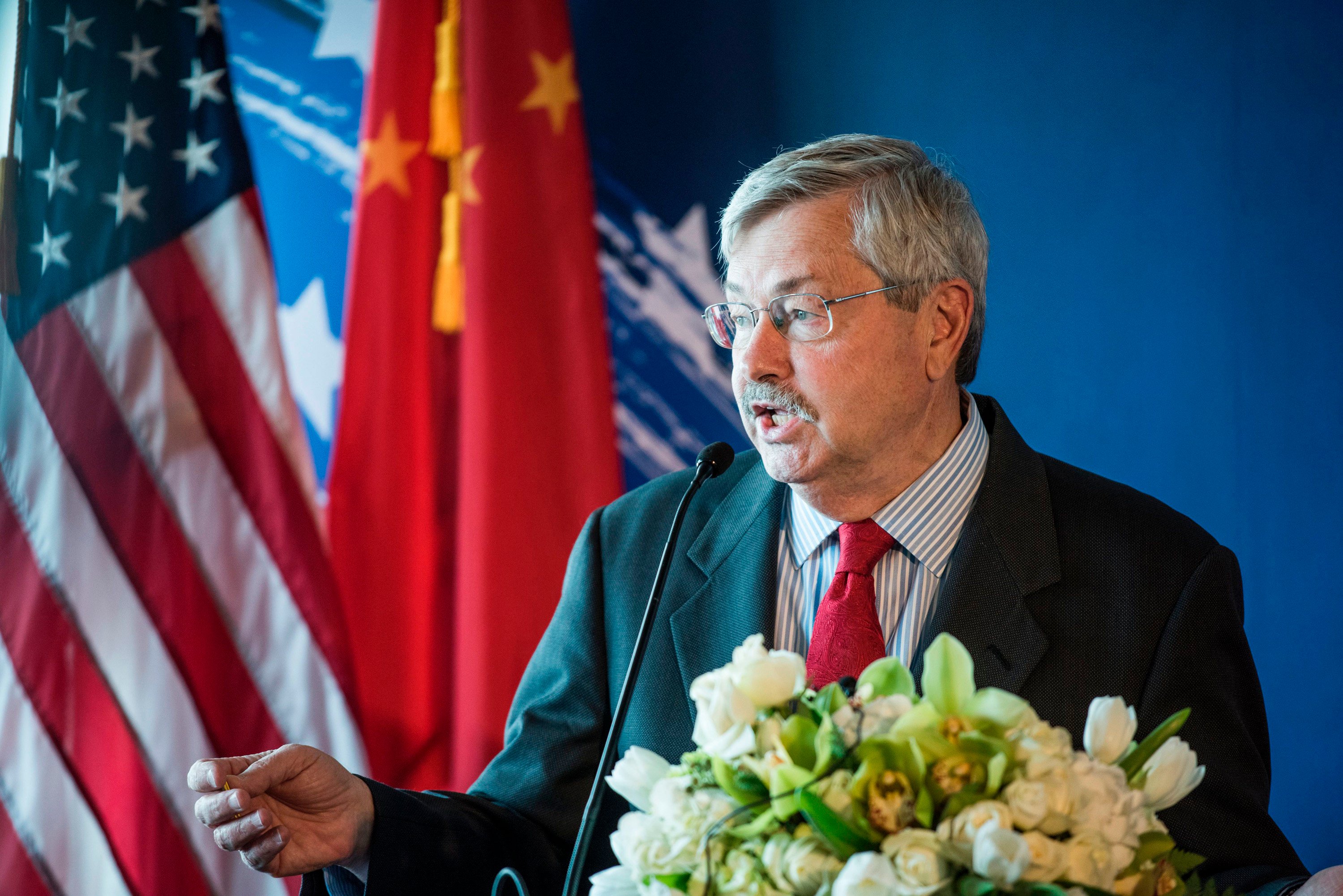 Terry Branstad, pictured during his tenure as the US ambassador to China during the first Donald Trump administration. Photo: AFP