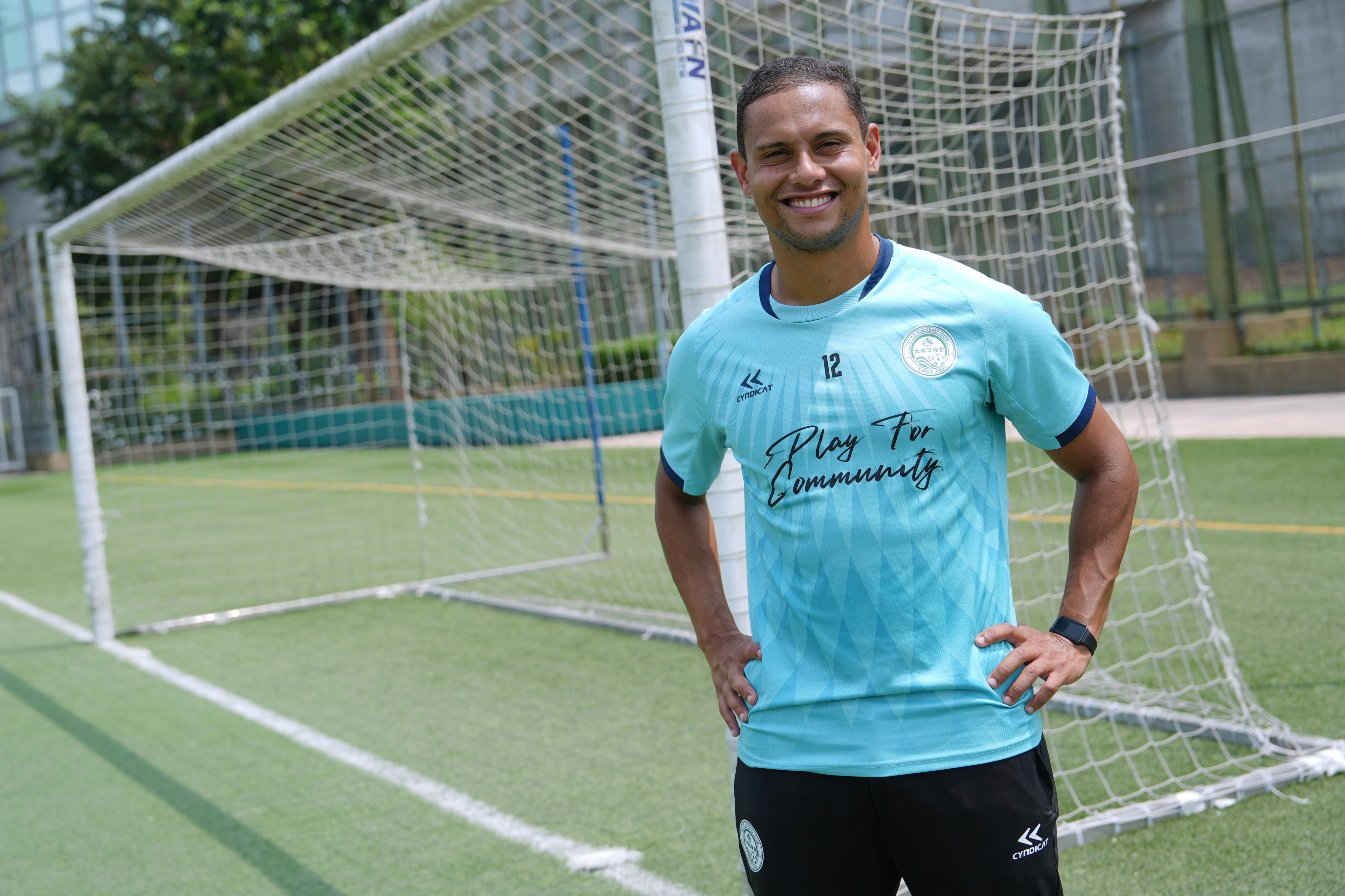 Gerson Vieira sometimes shares stories about Tai Po with his illustrious former Brazil colleagues. Photo: Sun Yeung