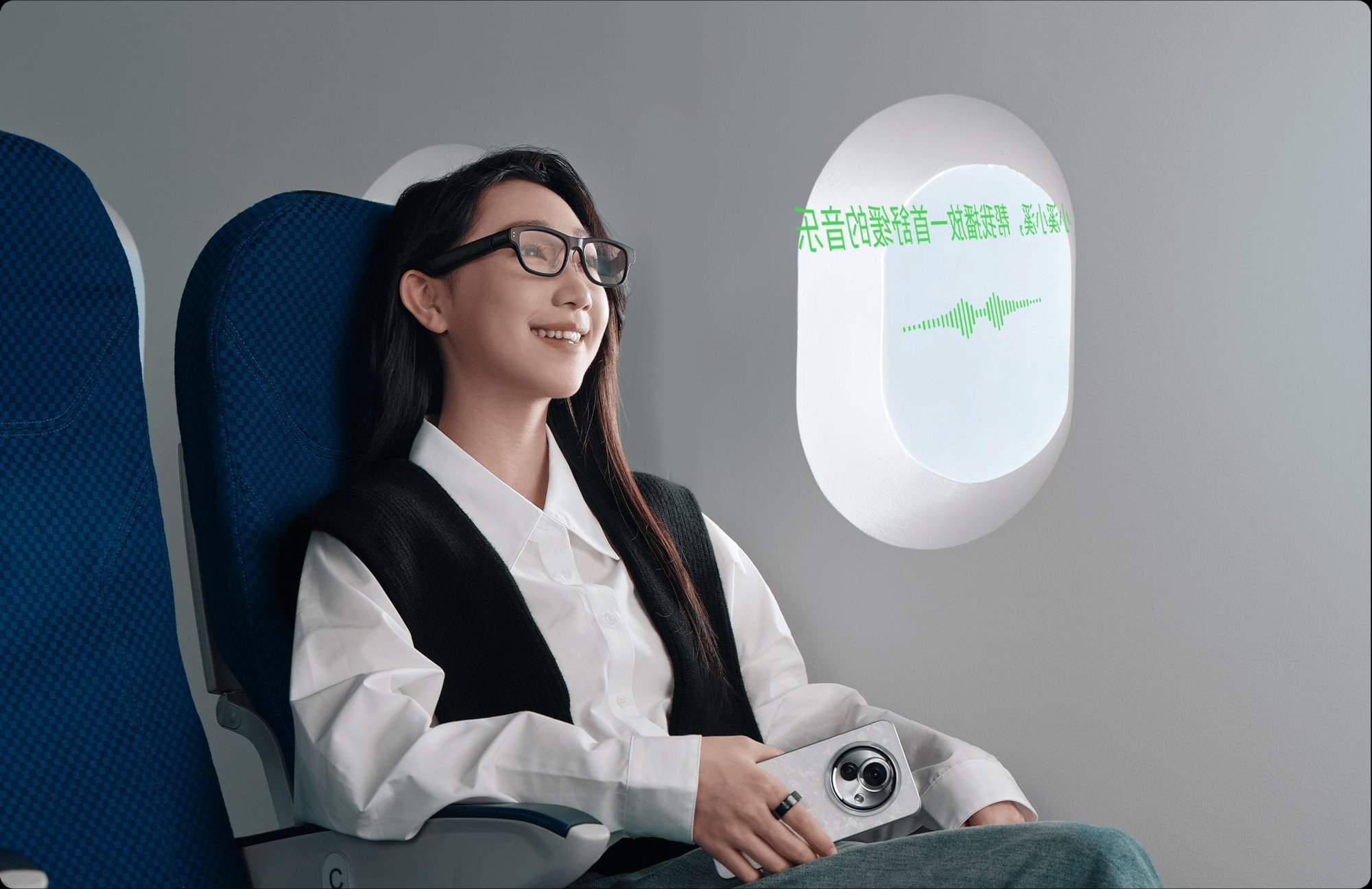 DreamSmart’s AI-powered StarV Air2 eyewear allows real-time translation and navigation, and features a teleprompter via its smart lens. Photo: SCMP DreamSmart’s AI-powered StarV Air2 eyewear allows real-time translation and navigation, and features a teleprompter via its smart lens. Photo: SCMP