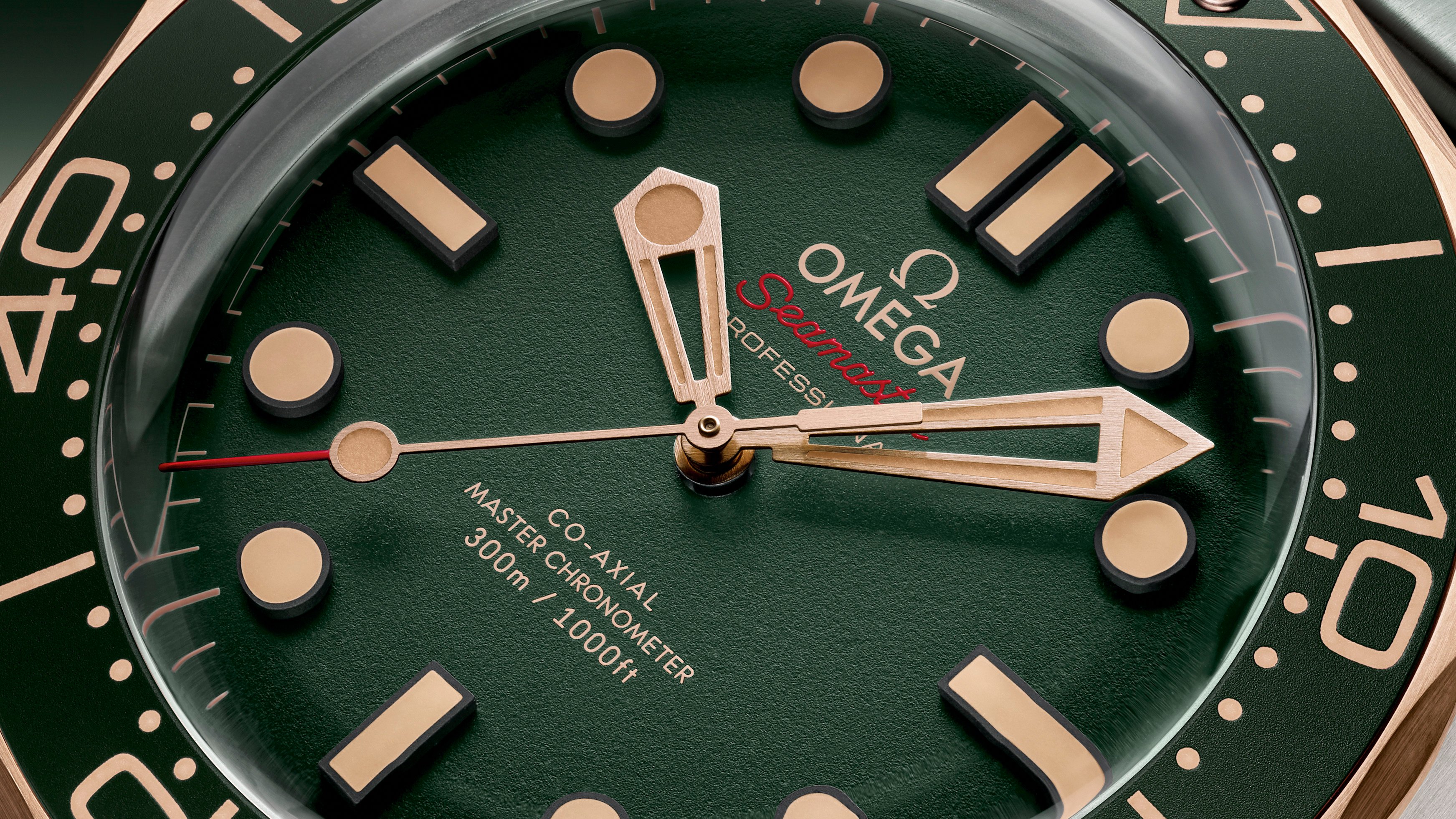 Omega has introduced new colours and materials to its Seamaster Diver 300M – James Bond’s favourite watch, as seen on Pierce Brosnan and Daniel Craig. Photo: Handout
