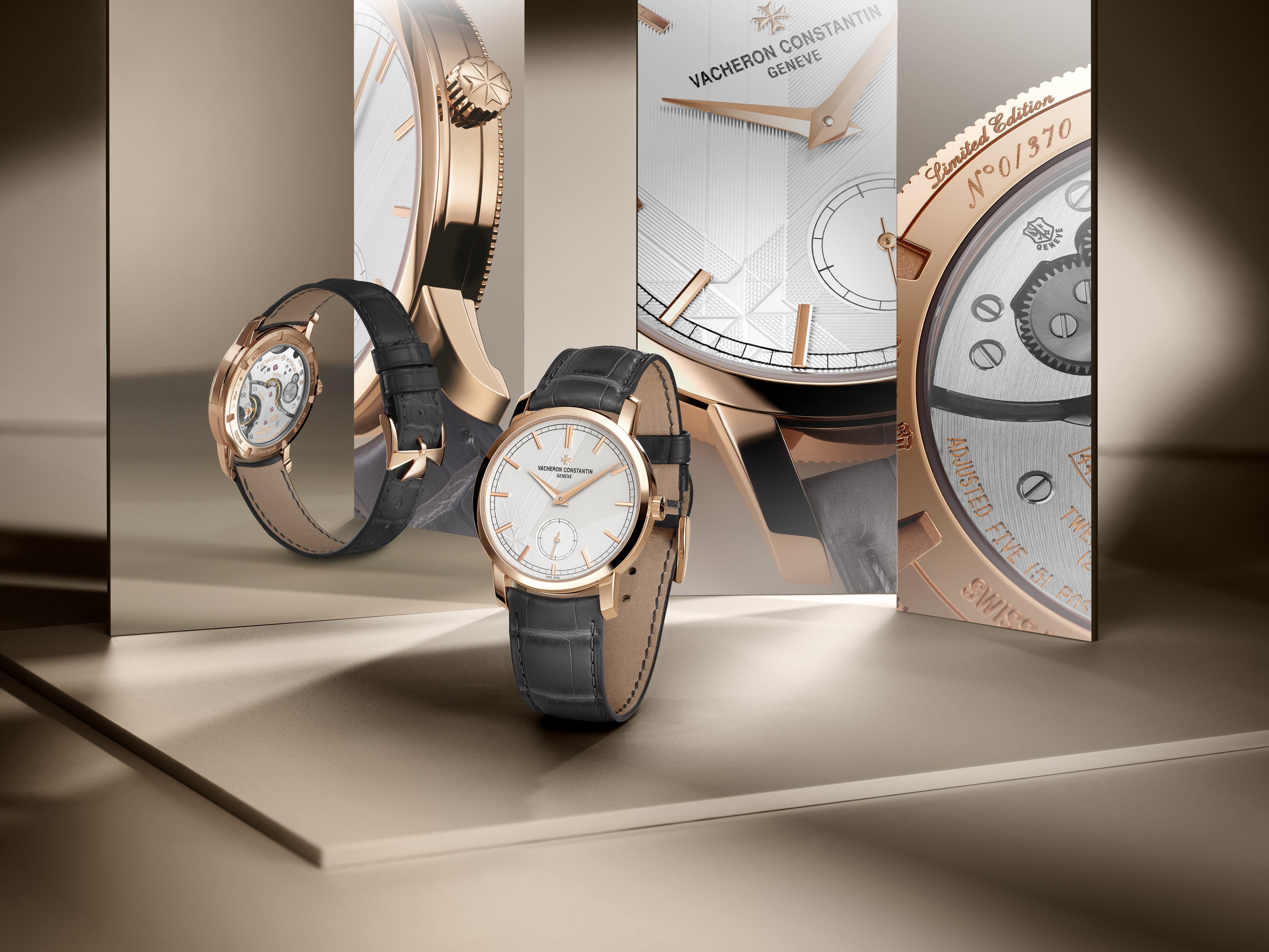 Vacheron Constantin is marking its 270th anniversary with a stellar line-up of Patrimony and Traditionnelle releases, including the Traditionnelle Manual-Winding, shown here. Photo: Handout