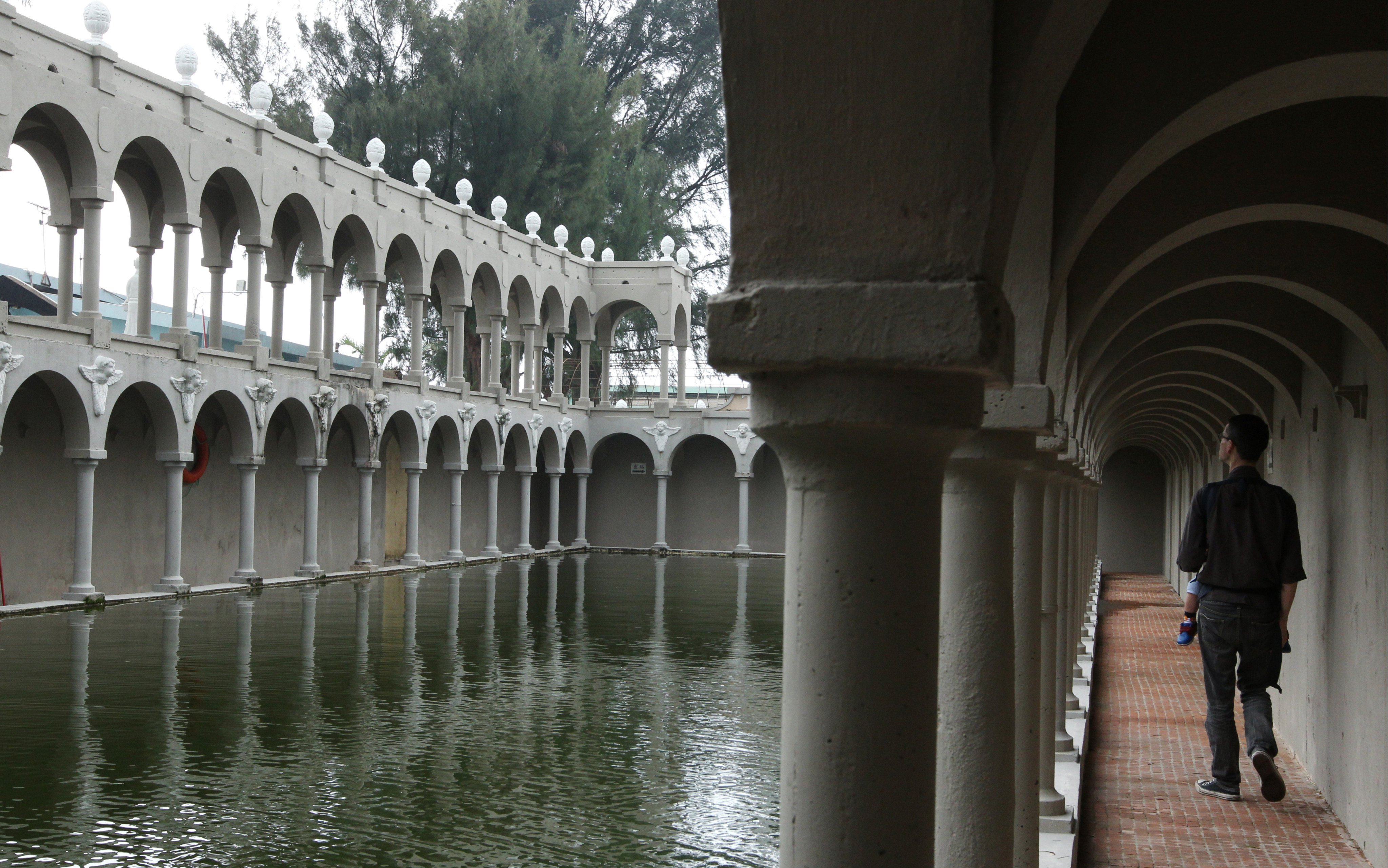 The grounds of the Shek Kwu Chau Treatment and Rehabilitation Centre on Shek Kwu Chau. Photo: Nora Tam