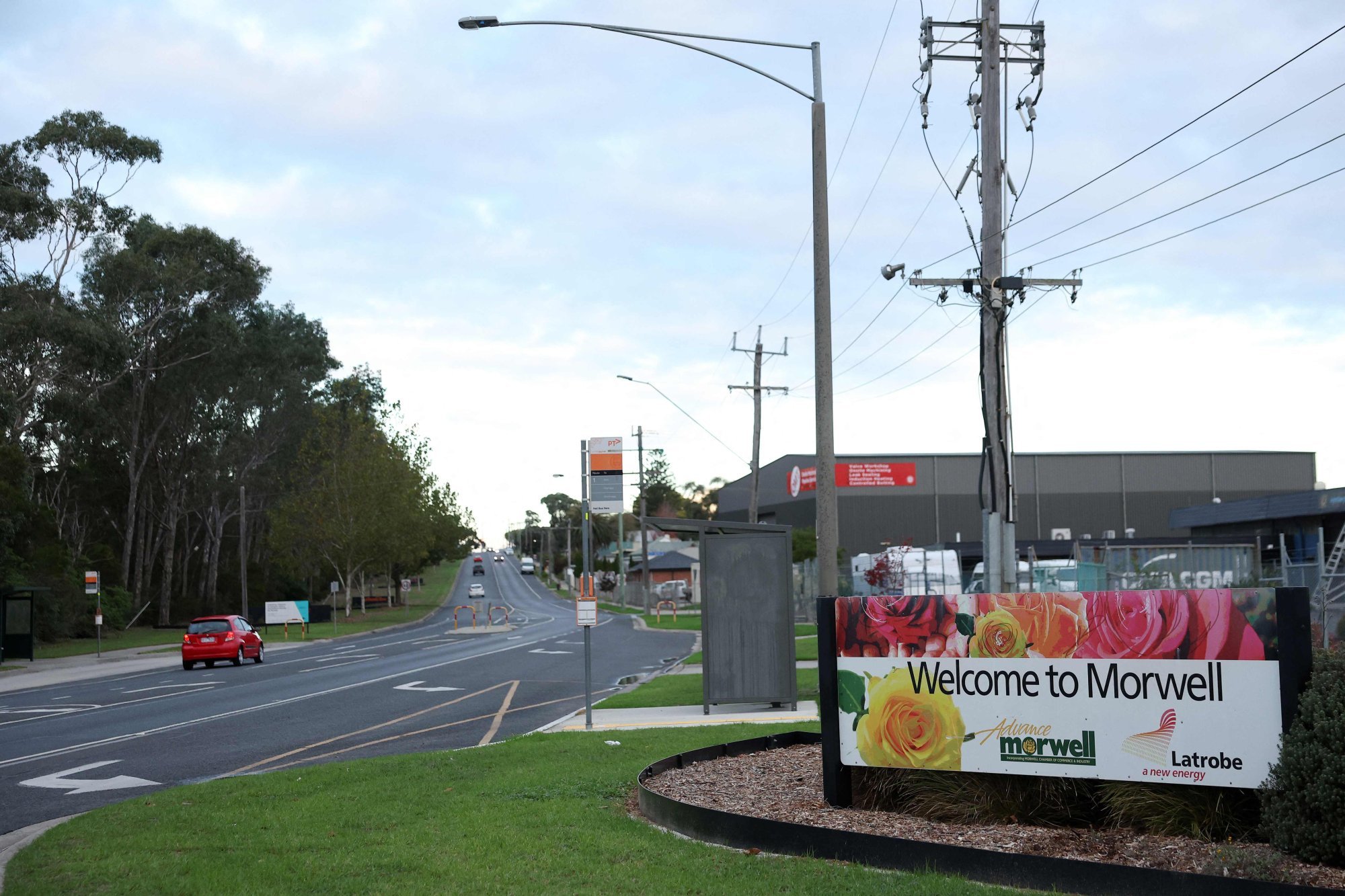 Patterson is being tried in the Latrobe Valley Law Courts in Morwell, south of Melbourne. Photo: AFP