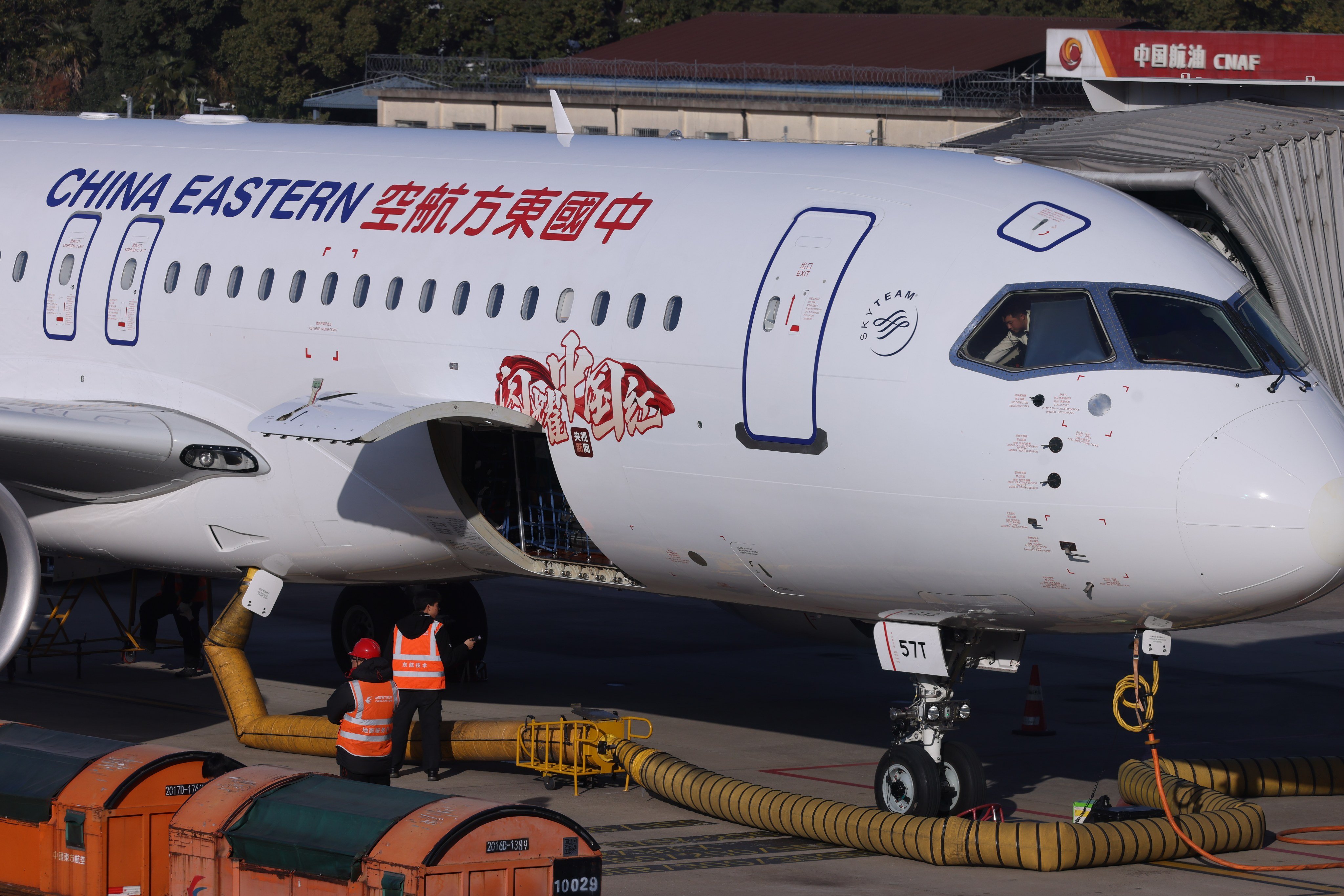 China’s home-grown C919 jet is facing a longer timeline for European certification than previously anticipated. Photo: Nora Tam