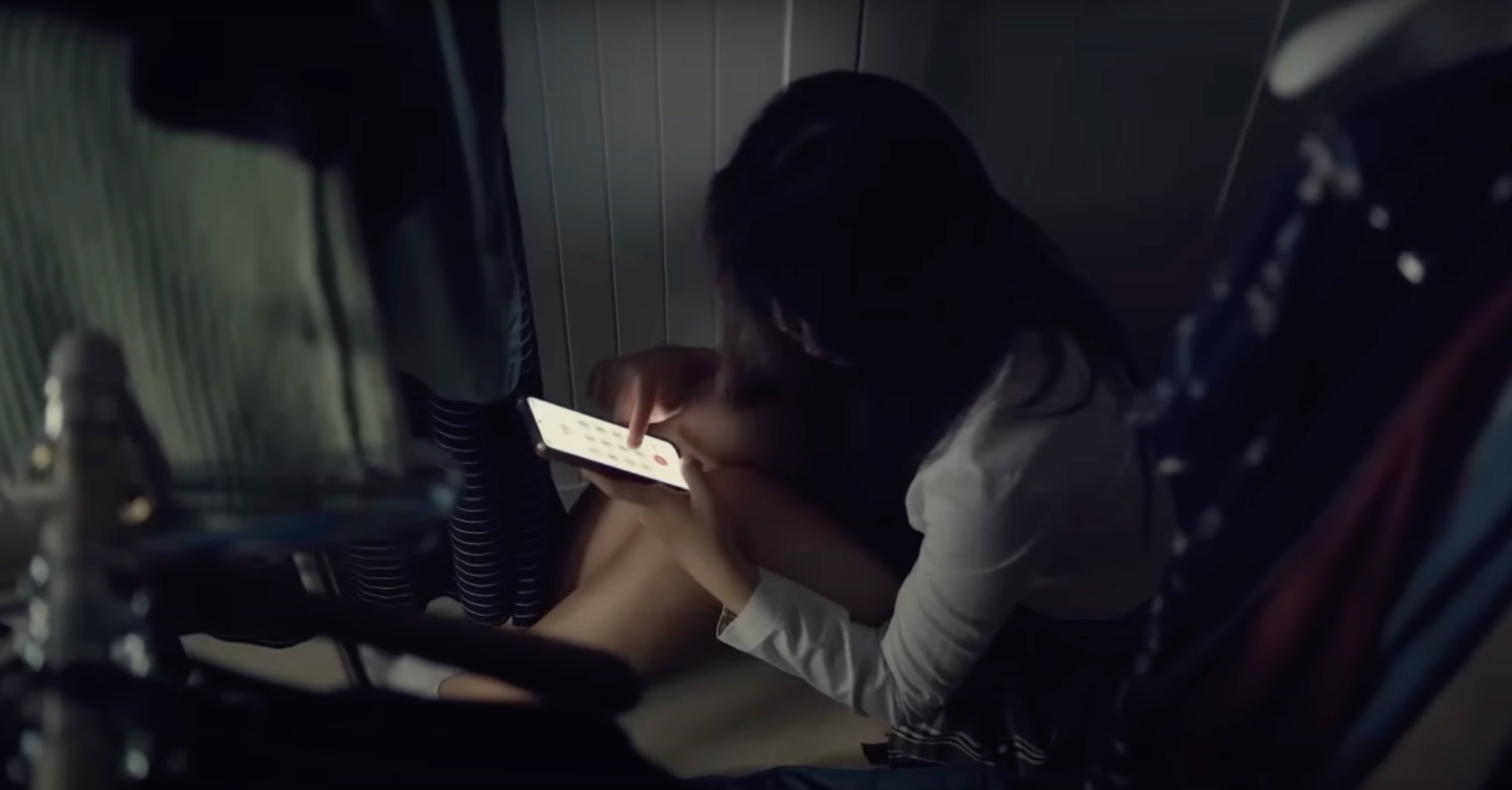 A screengrab from tthe National Police Agency’s ‘Knock Knock’ campaign. Photo: Youtube/Korean National Police Agency