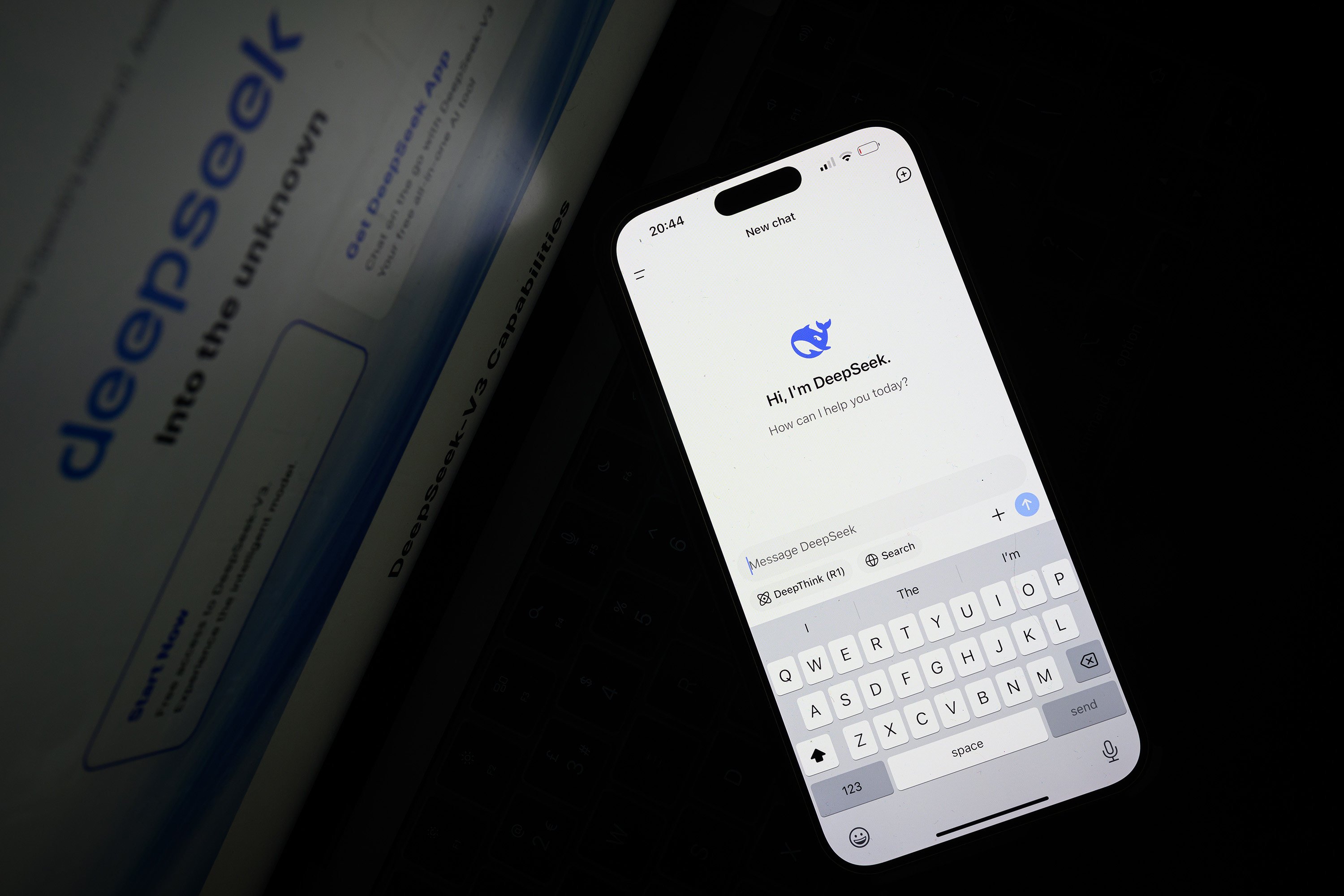 A quiet update to a specialised maths AI model has fuelled speculation about when DeepSeek will release its next-generation reasoning model. Photo: TNS