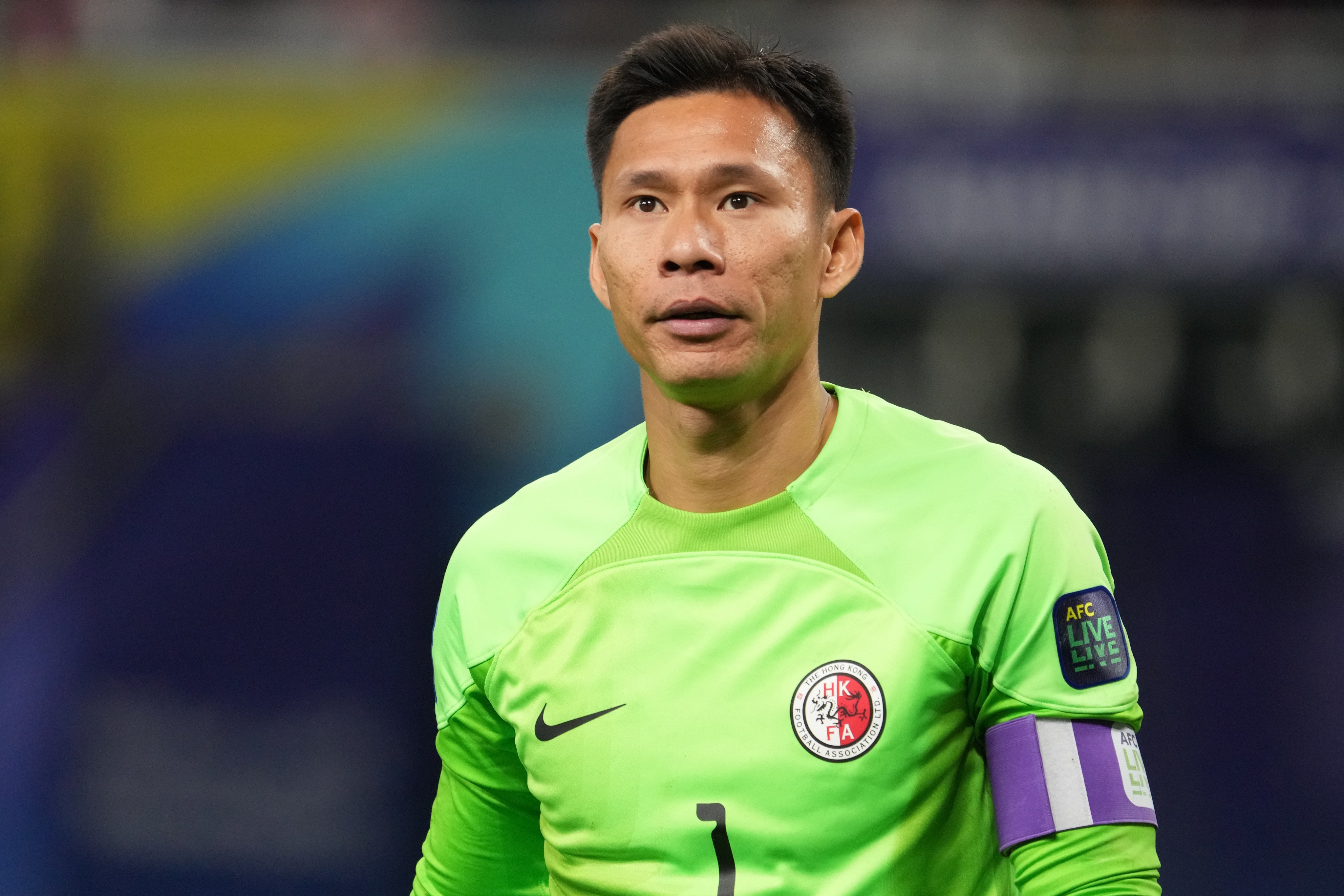 Yapp Hung-fai in action for Hong Kong against Iran at last year’s AFC Asian Cup finals. Photo: Getty