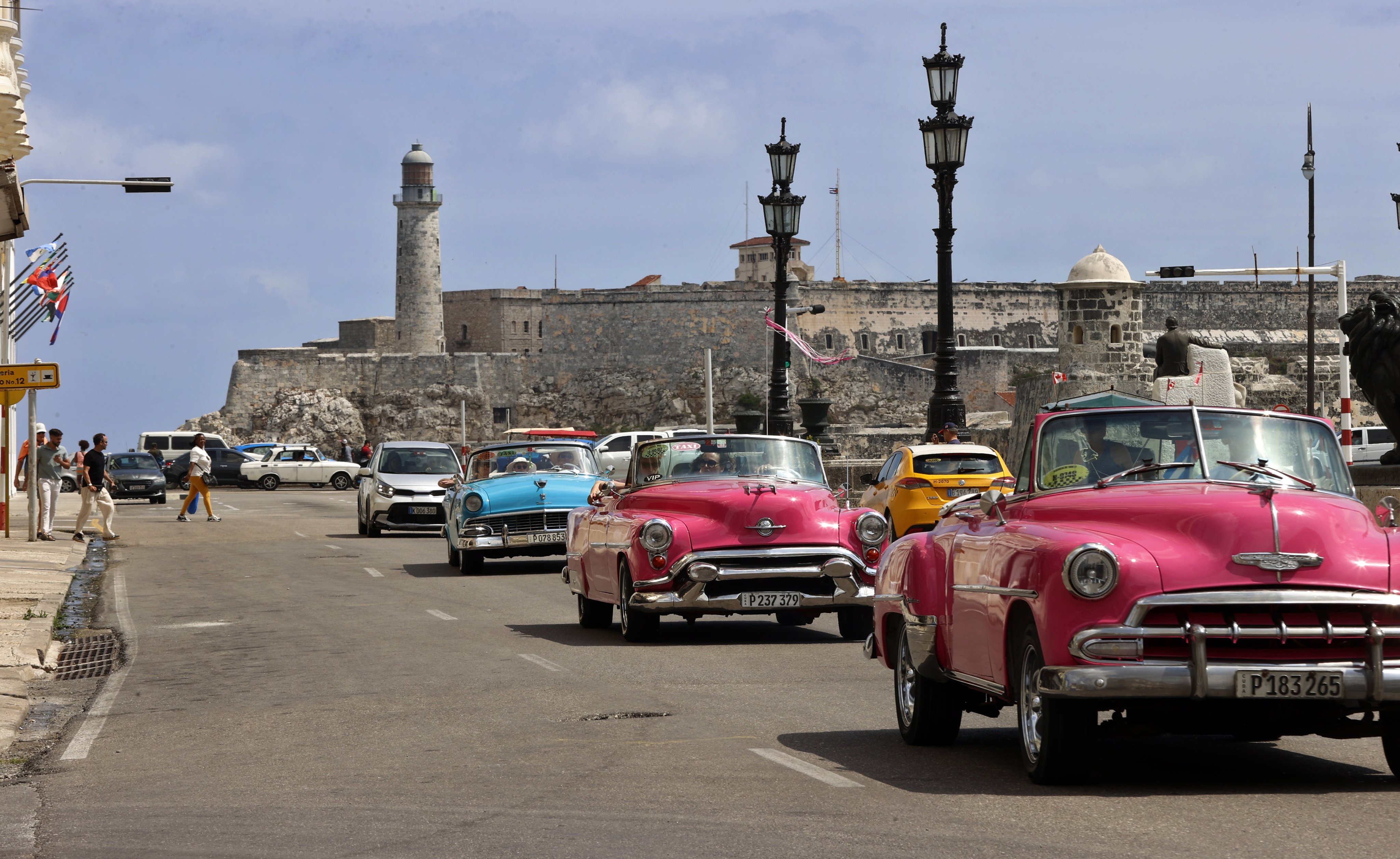 Cuba appears frozen in time thanks to a plethora of 1950s autos. Photo: EPA-EFE
