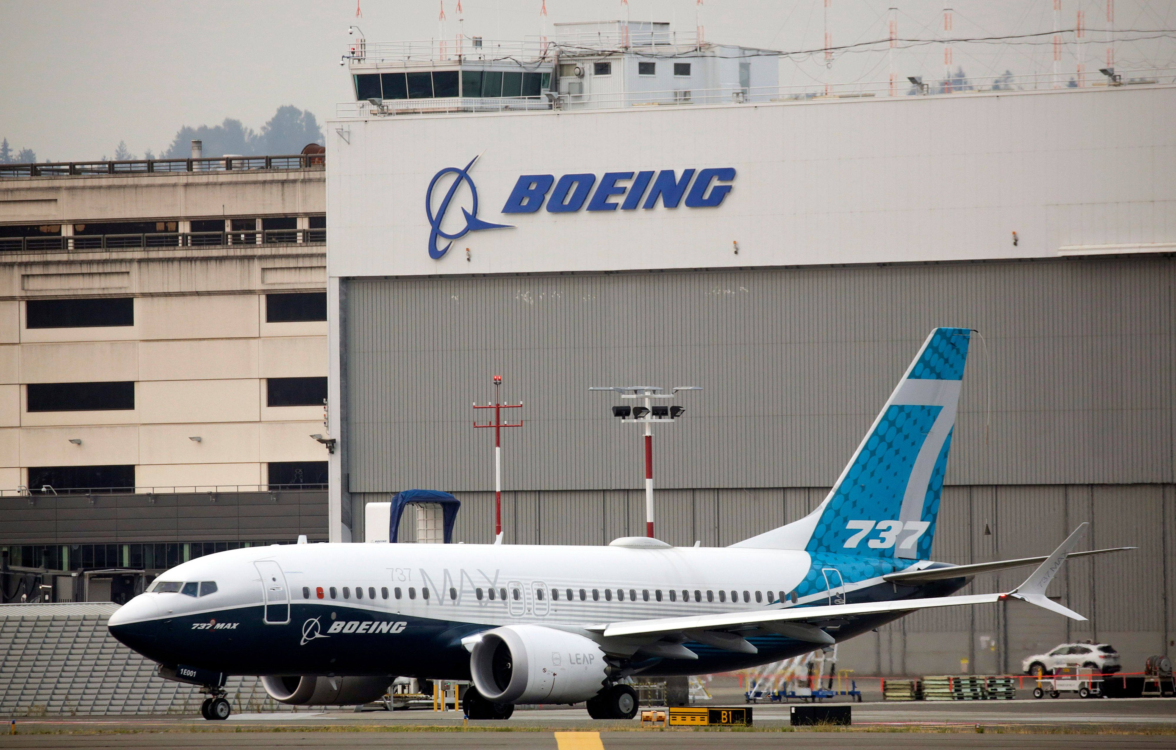 A Boeing 737 Max airliner taxis for an evaluation flight in Seattle. India’s airlines may acquire China-rejected Boeing jets. Photo: AFP