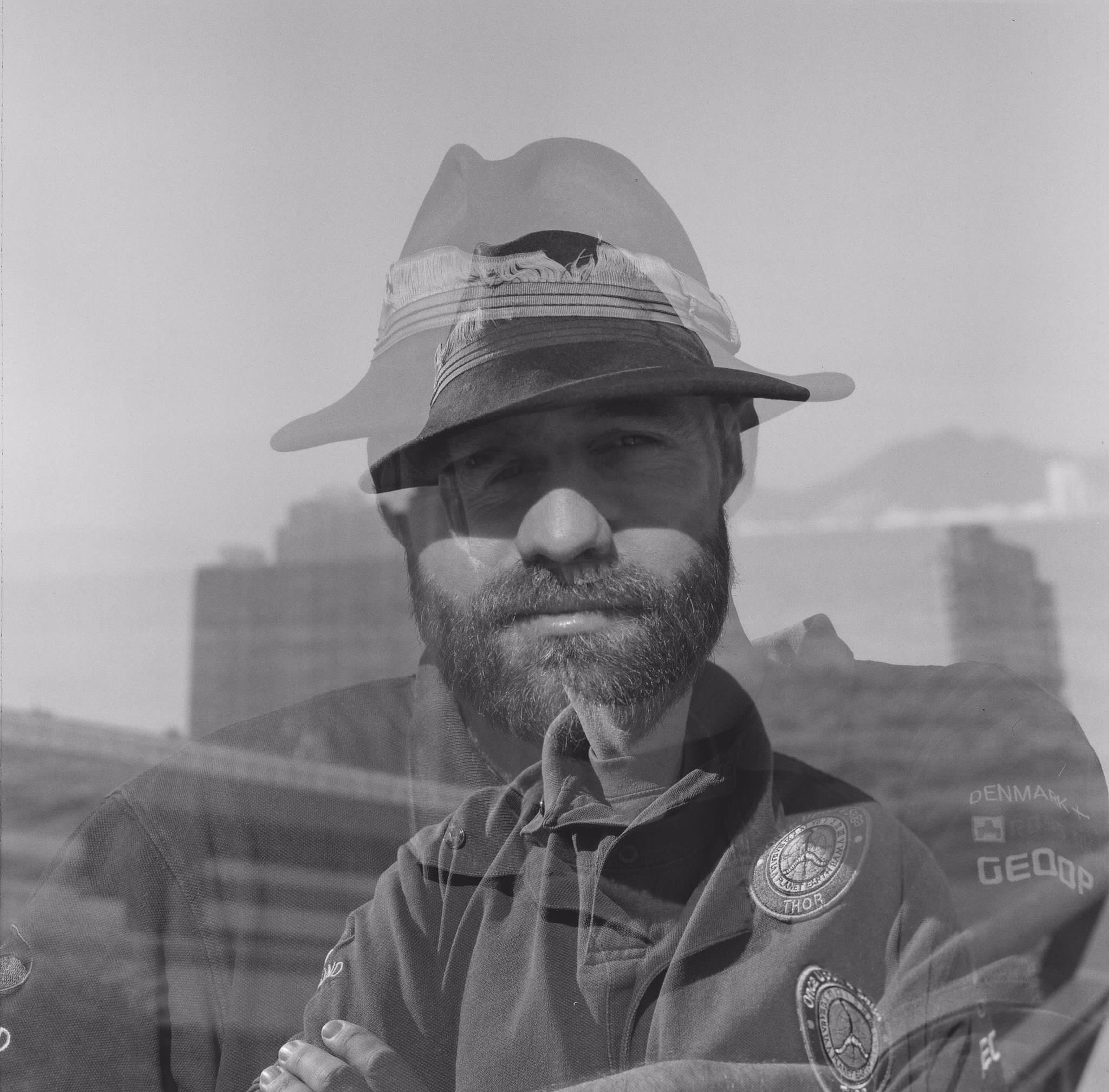 A multi-exposure portrait of Thor Pedersen in Hong Kong. Photo: courtesy Thor Pedersen