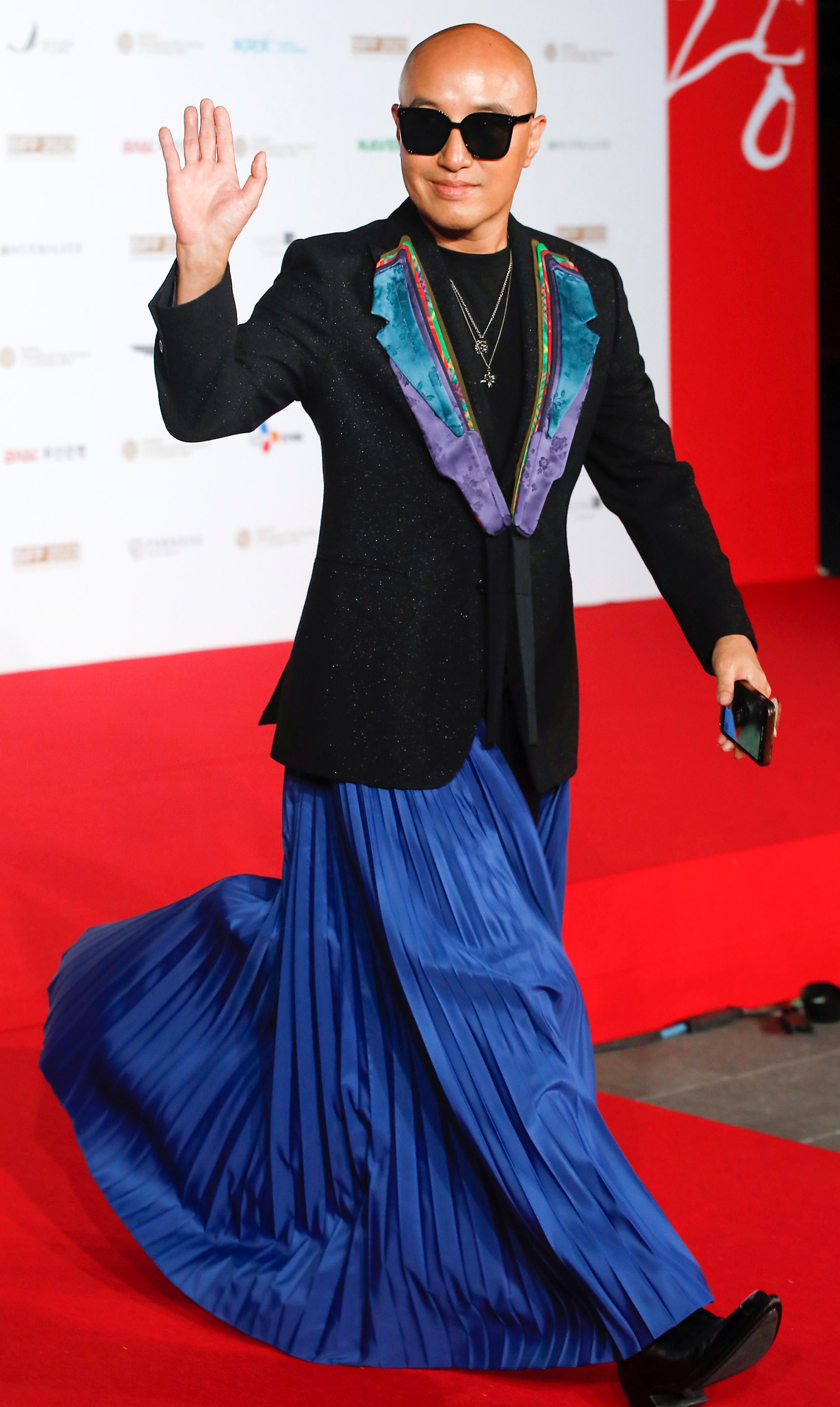 Hong Seok-cheon at the Busan International Film Festival in 2023. Photo: Getty Images