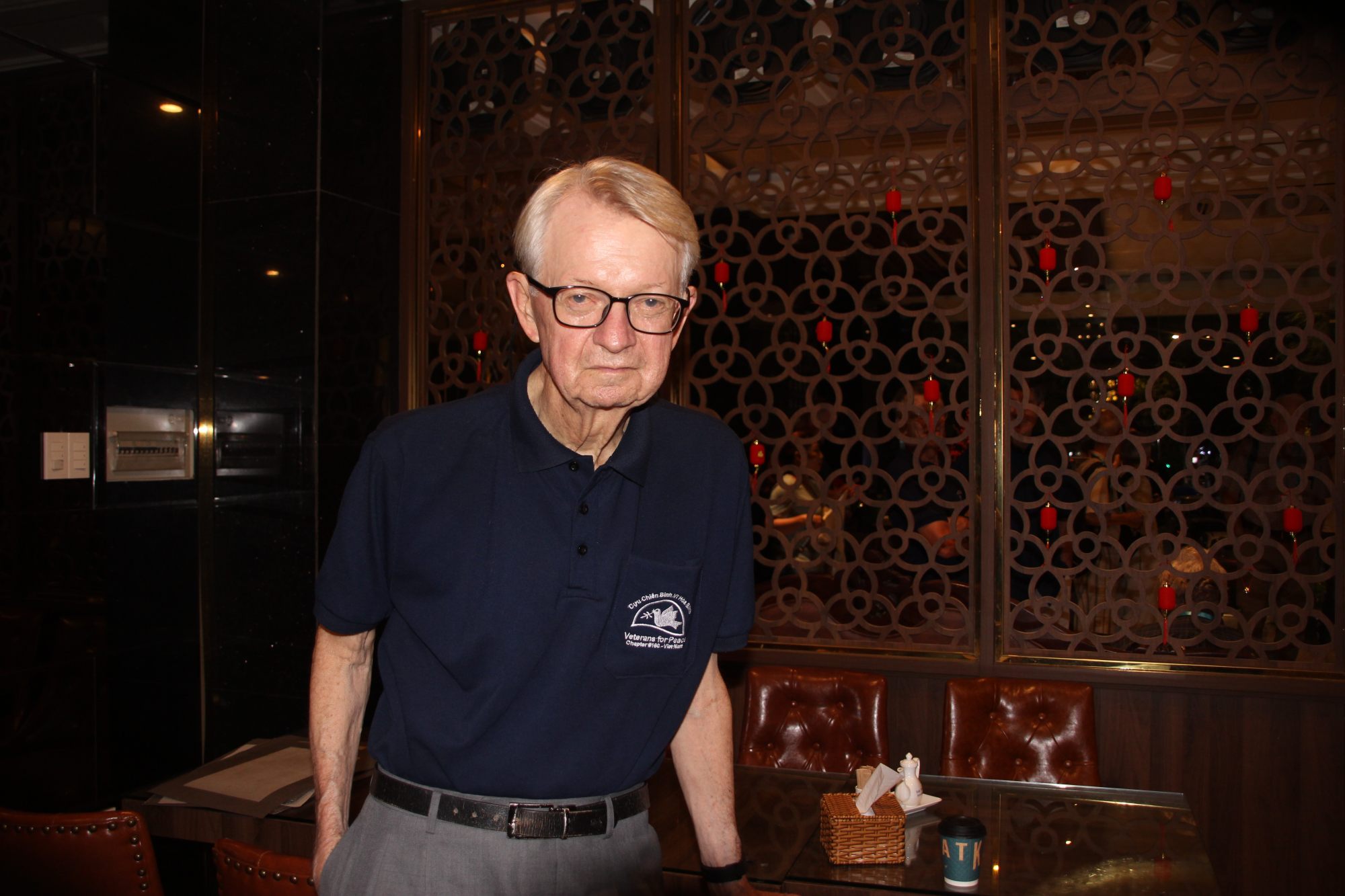 Vietnam war veteran Chuck Searcy has spent the last three decades running aid programmes in the country. Photo: Huw Watkin Vietnam war veteran Chuck Searcy has spent the last three decades running aid programmes in the country. Photo: Huw Watkin