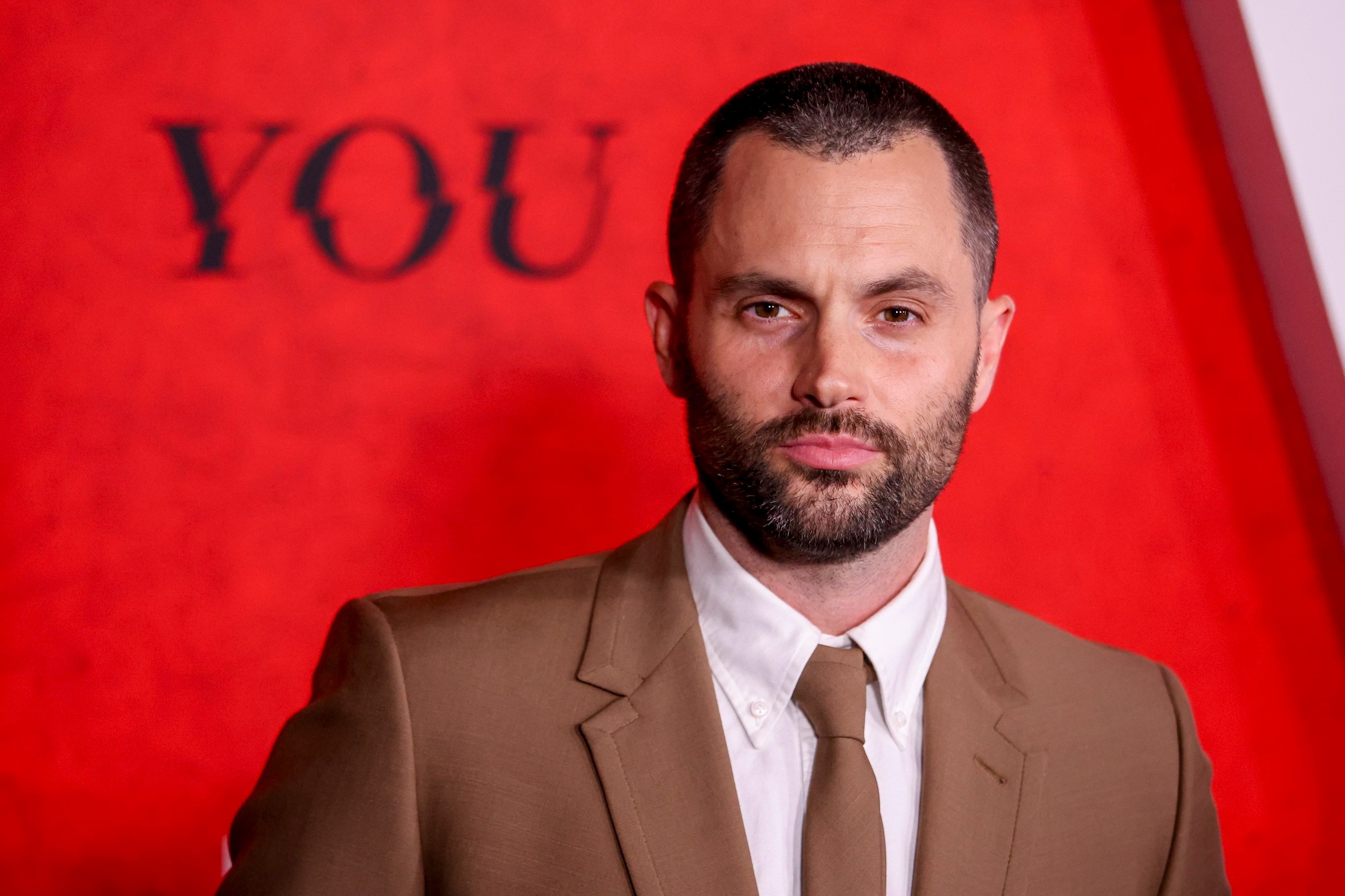 Penn Badgley in New York at the premiere of season five of thriller series You on Netflix. The actor reflects on the character he plays, Joe, and why there “can never be a sixth or seventh or however many seasons”. Photo: EPA