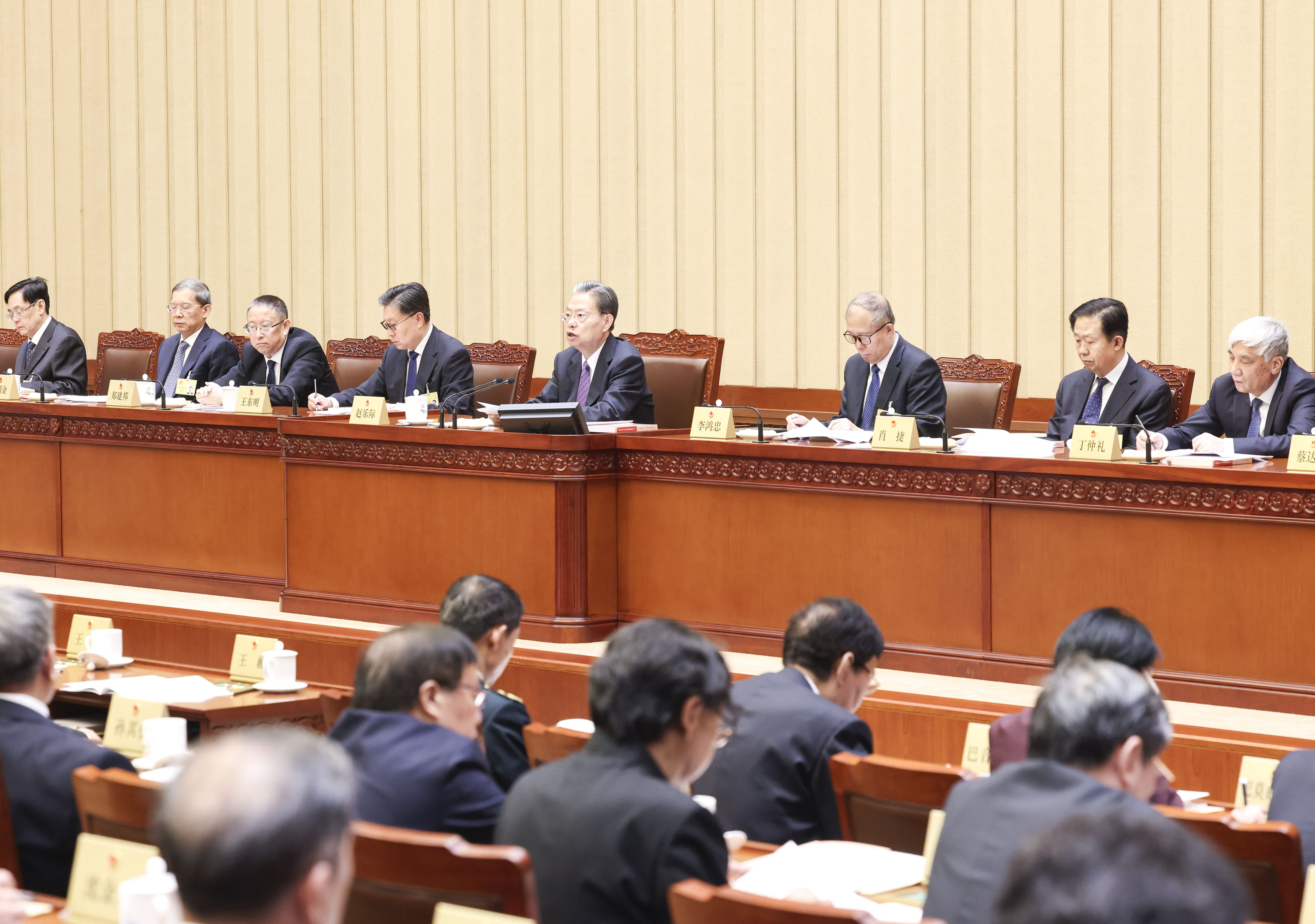 The 14th Standing Committee of the National People’s Congress passed China’s Private Economy Promotion Law. Photo: Xinhua