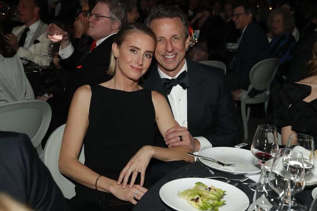 Seth Meyers’ lawyer wife Alexi Ashe: the woman who beat Jennifer Lawrence to claim his hand. Photo: @sethmeyers/Instagram