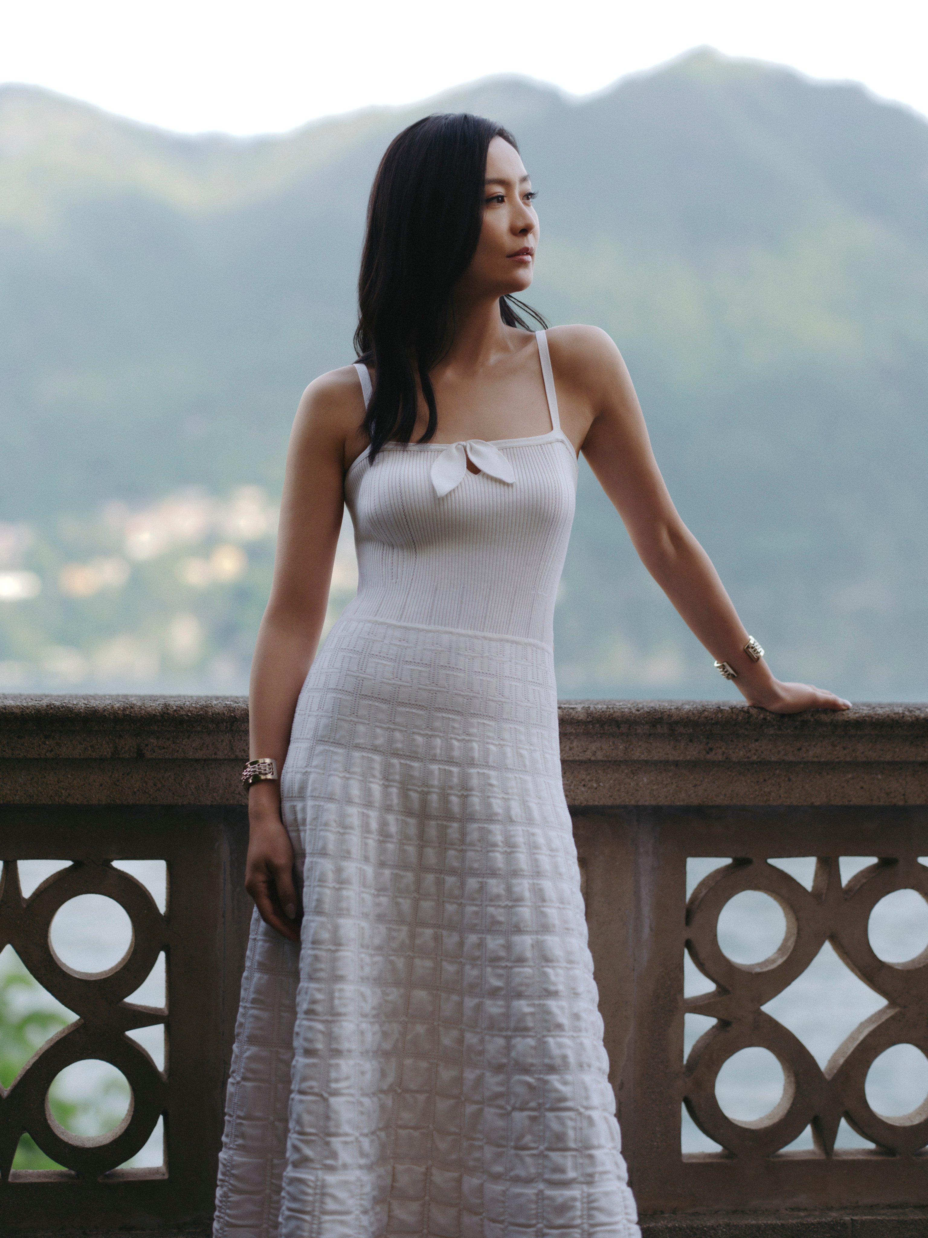 Marvel star Fala Chen hung out with Sofia Coppola and Lupita Nyong’o at Lake Como, ahead of Chanel’s 2025-26 cruise collection. Photo: Handout