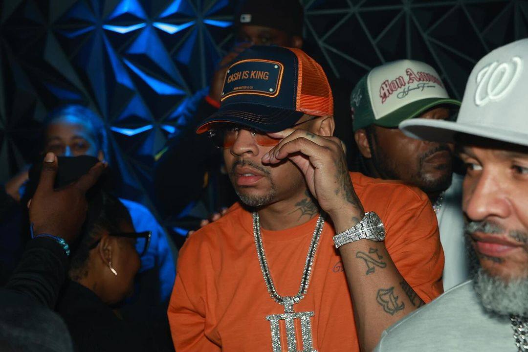 NBA star Allen Iverson was judged for wearing hip-hop-style looks courtside. Photo: captured from Instagram