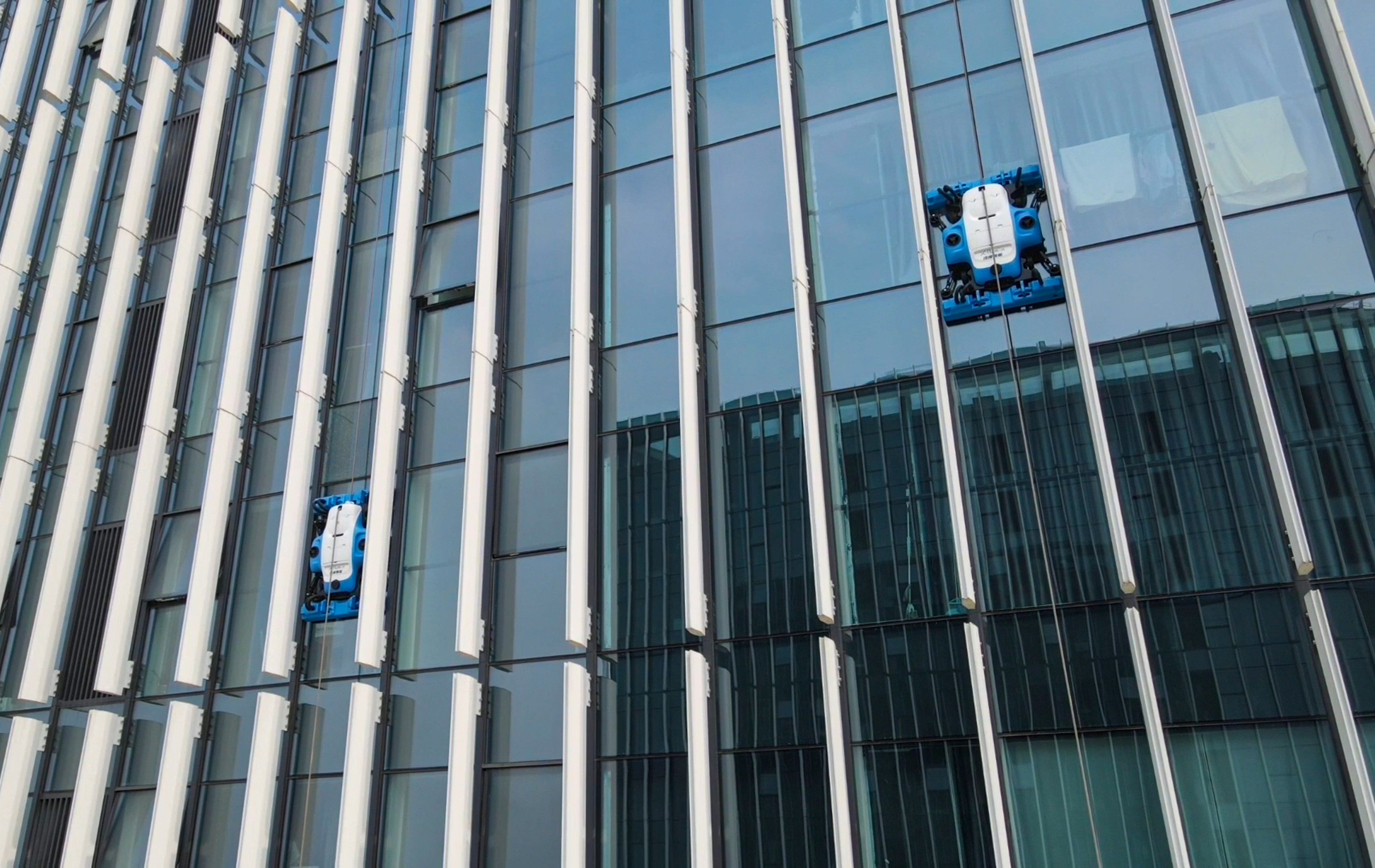Guangdong Lingdu Intelligent Technology Development makes robot cleaners for skyscrapers under the brand X-Human. Photo: Handout