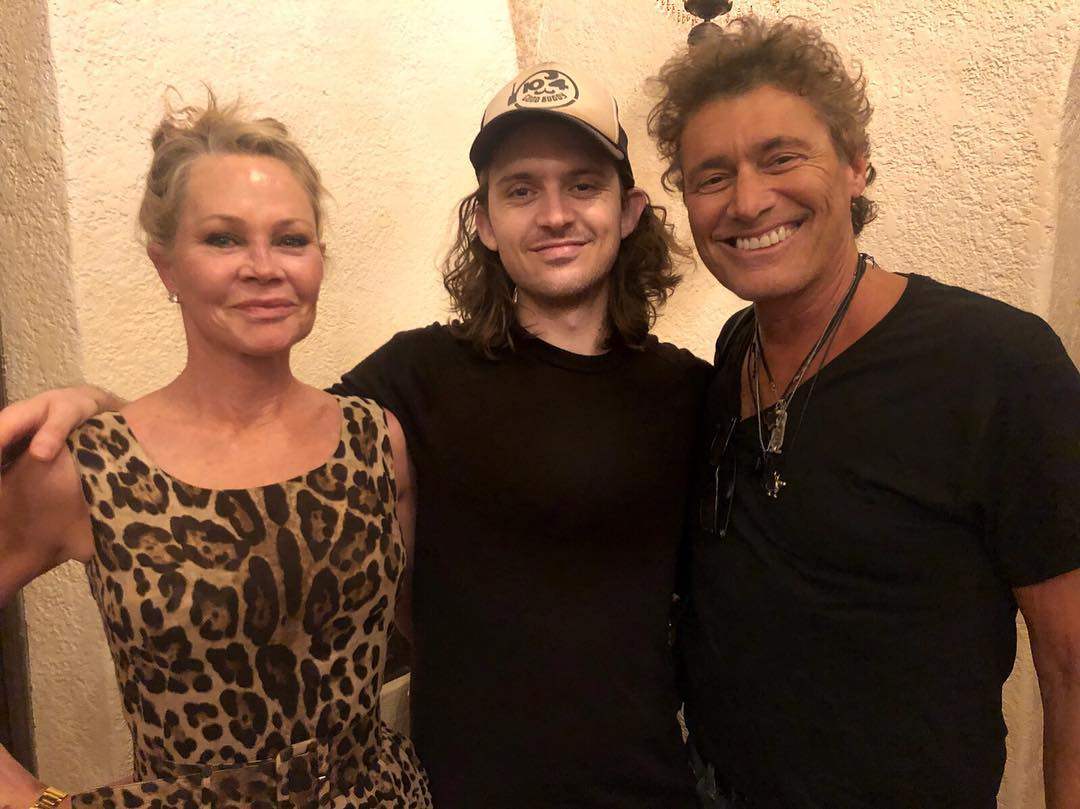 Melanie Griffith and Steven Bauer’s son Alexander Griffith Bauer works behind the scenes in the entertainment industry. Photo: @melaniegriffith/Instagram