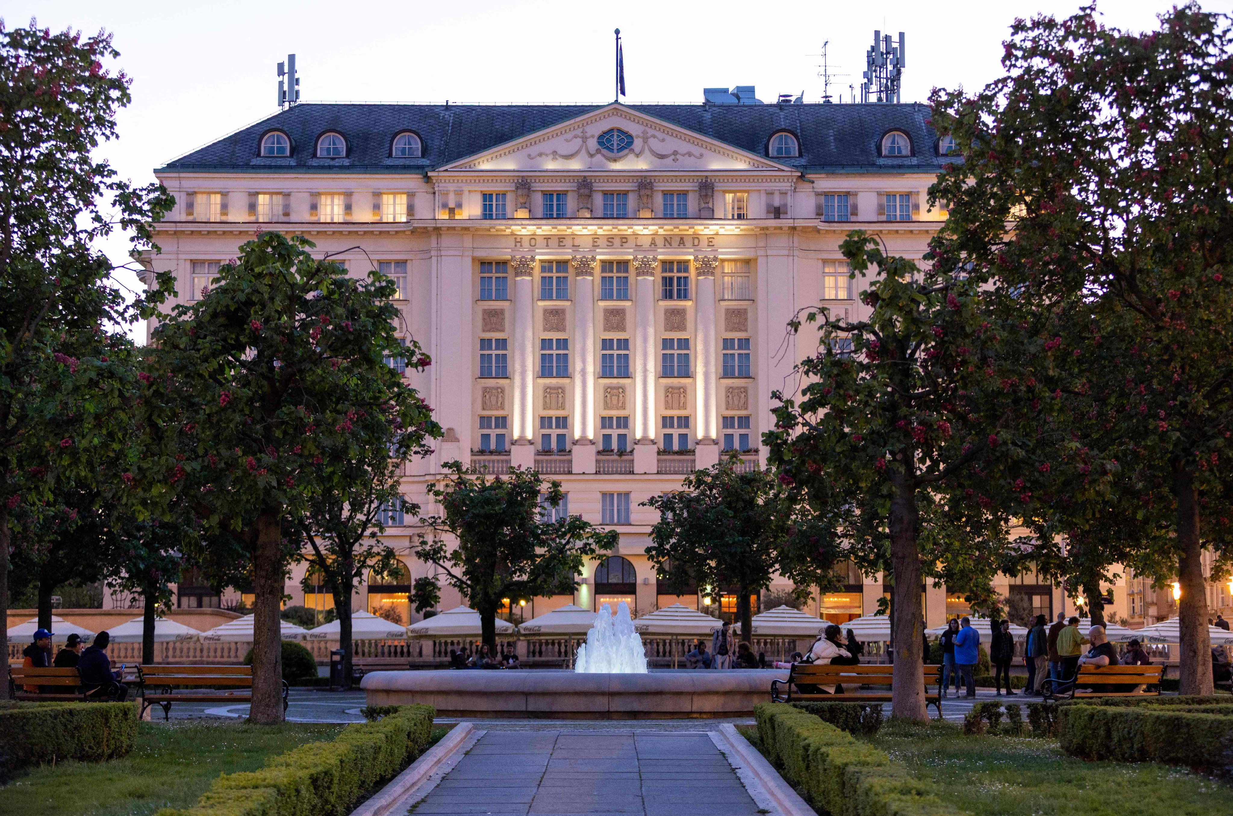 The Hotel Esplanade in Zagreb. Photo: AFP