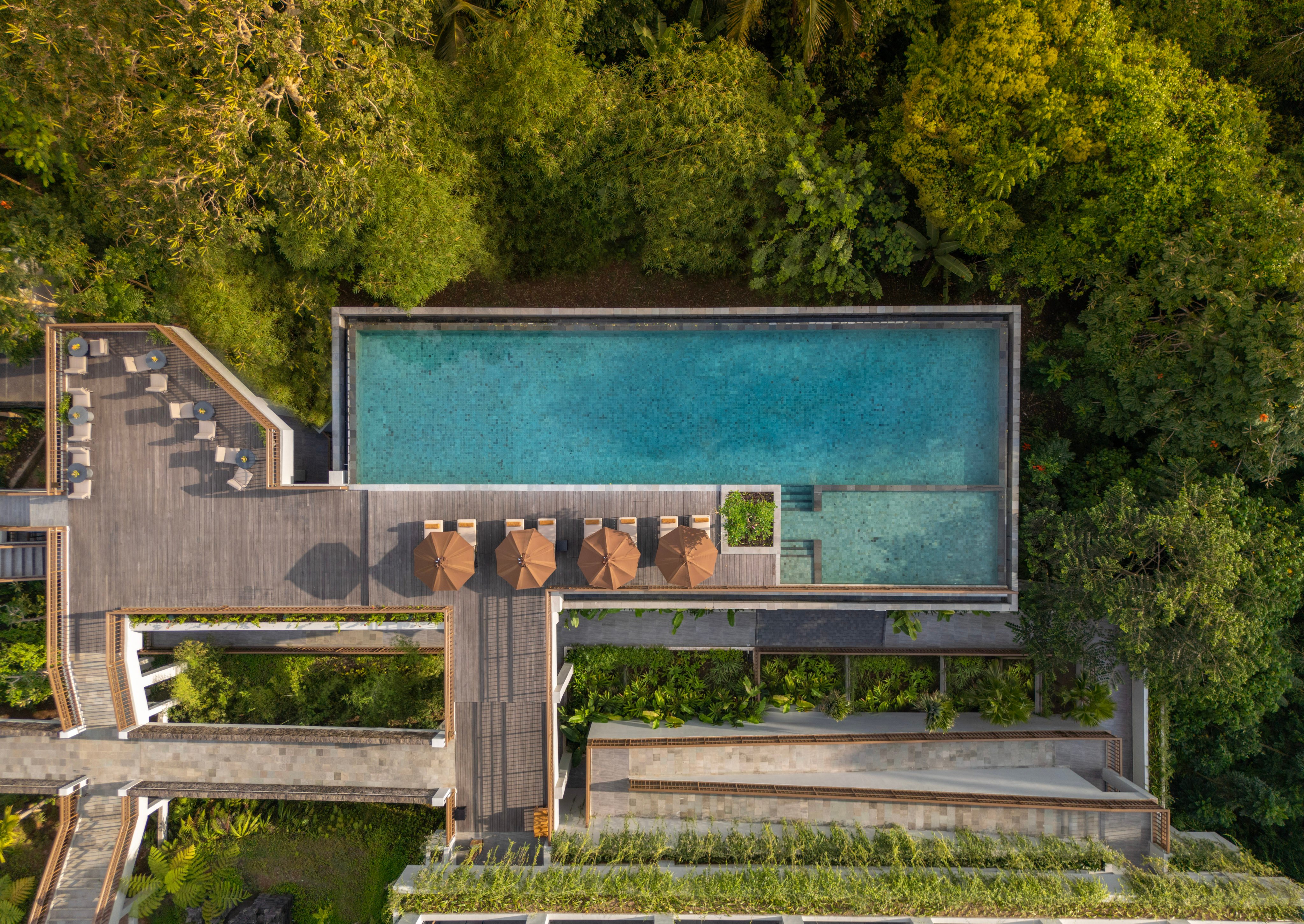 Anantara Ubud Bali Resort, surrounded by lush forest. Photo: Handout