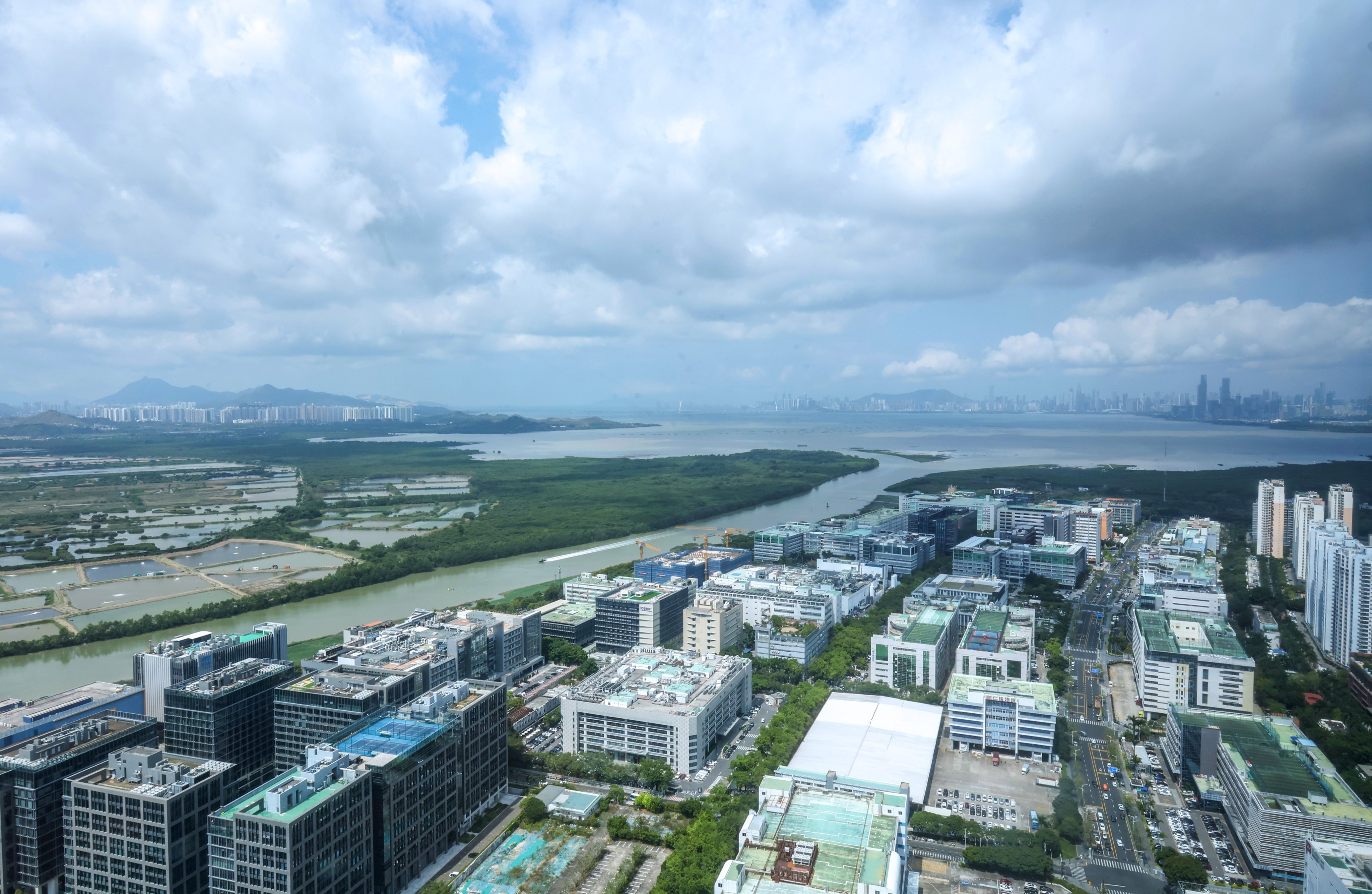 The Hetao Shenzhen-Hong Kong Science and Technology Innovation Cooperation Zone. Photo: Edmond So