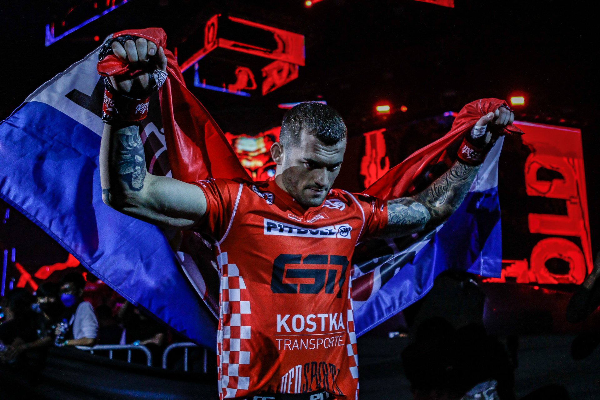 Roberto Soldic had some strong words for Zebaztian Kadestam. Photo: ONE Championship
