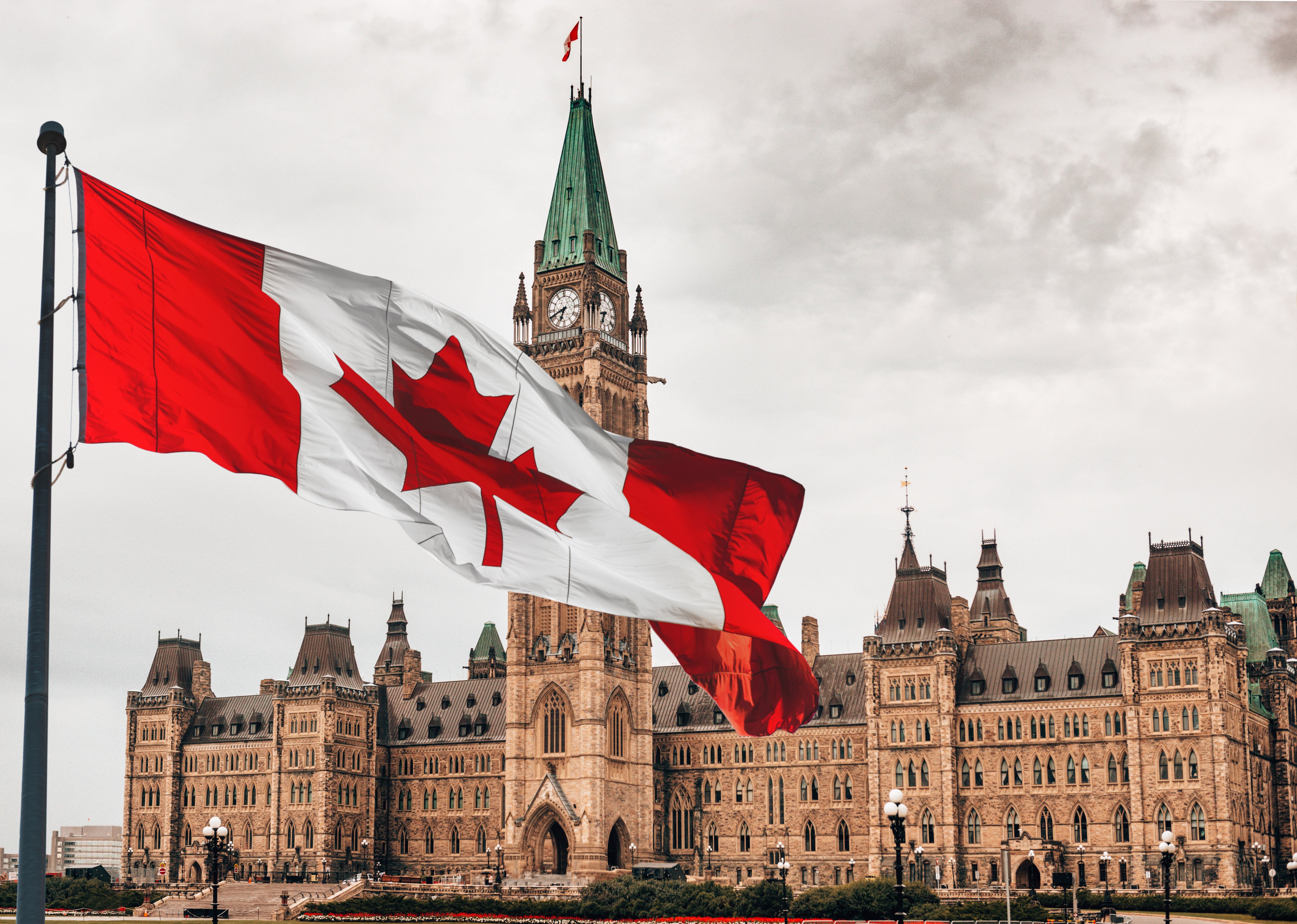 The Parliament Buildings in Ottawa. Polls showed voters rated immigration levels as one of their top concerns during the federal election last month.  Photo: Getty Images