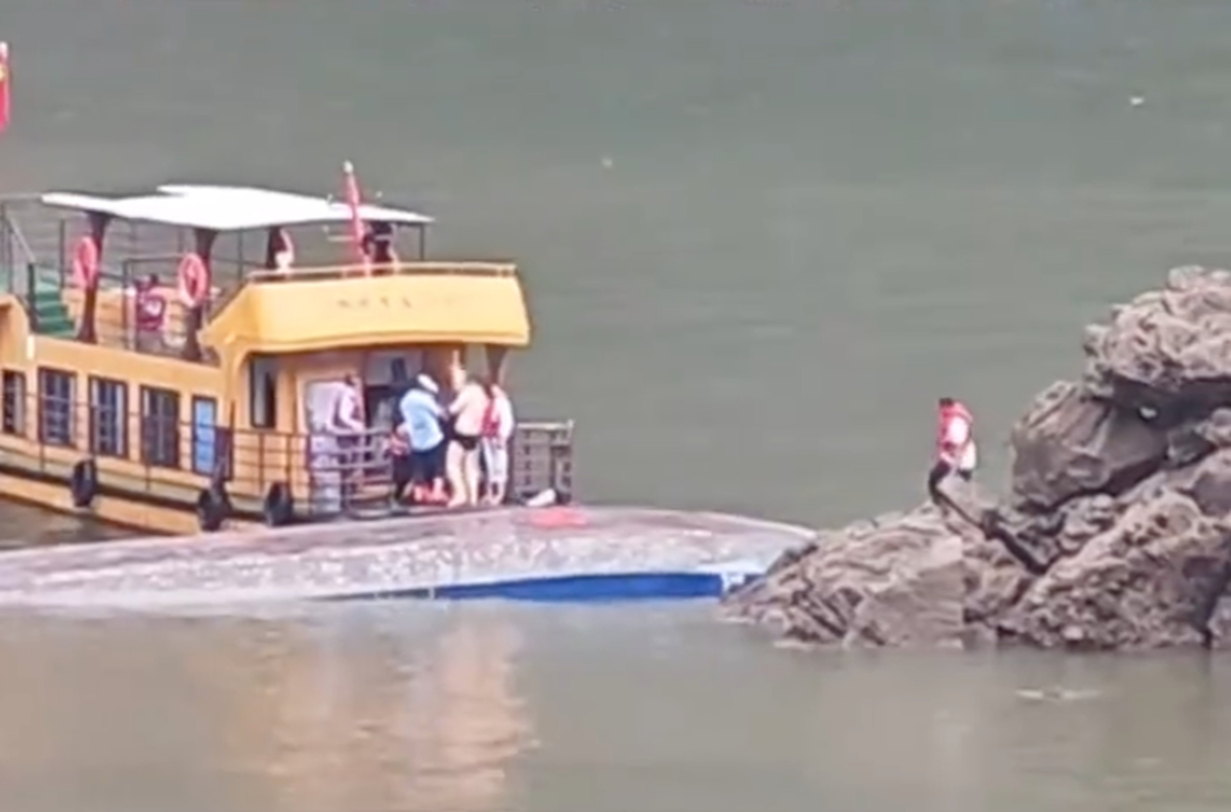 President Xi Jinping has urged “all-out efforts” in search and rescue operations to help victims who were on board tourist boats that capsized in the Liuchong River in southwest China on Sunday. Photo: Handout