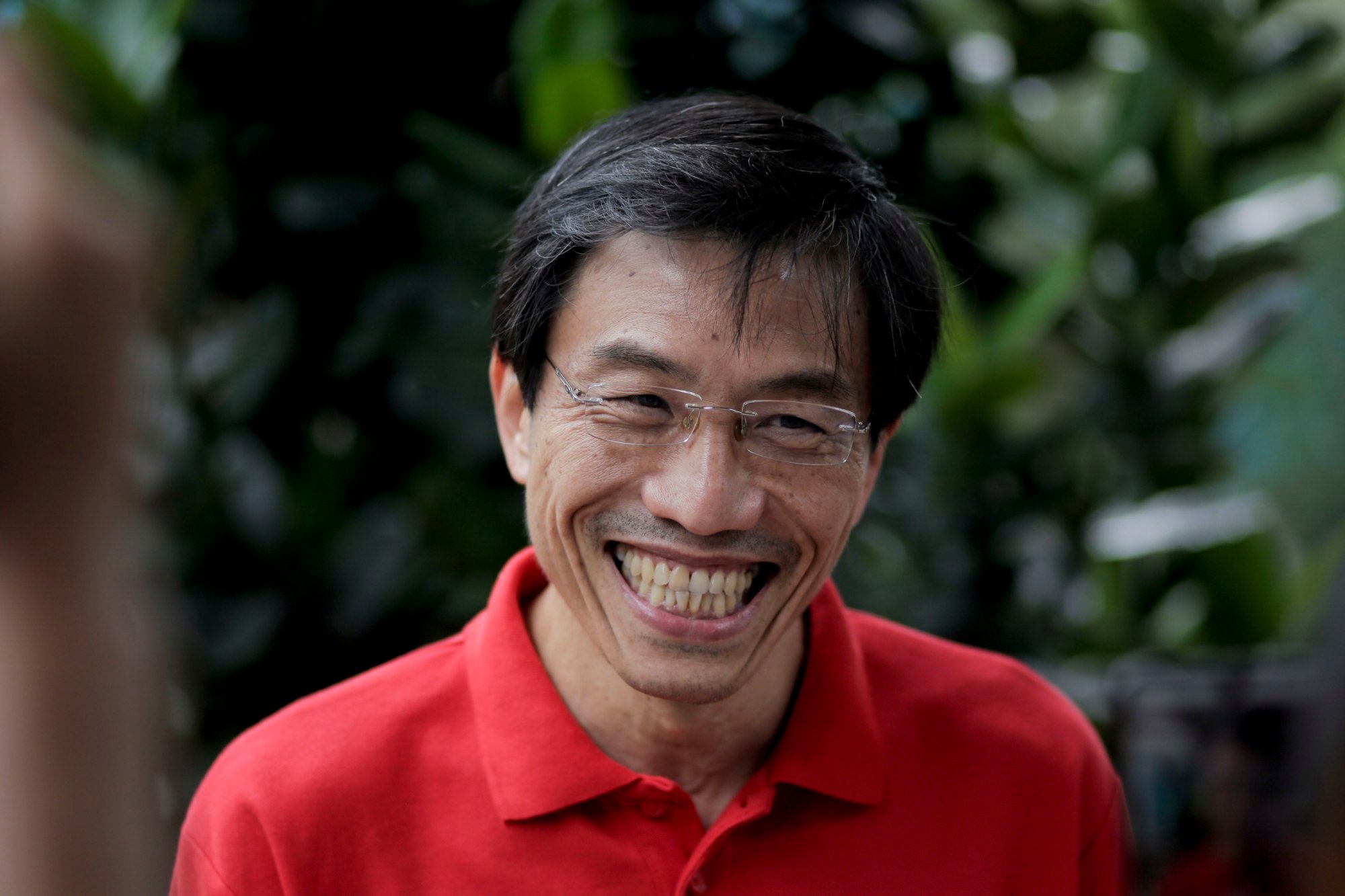 Singapore Democratic Party chief Chee Soon Juan narrowly loses out to secure an NCMP seat. Photo: EPA-EFE Singapore Democratic Party chief Chee Soon Juan narrowly loses out to secure an NCMP seat. Photo: EPA-EFE