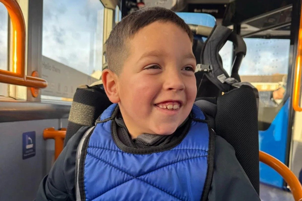 A drug trial has transformed young Albie Kelly’s life, his mother Lauren Kelly says.
Photo: sheffieldchildrens.nhs.uk