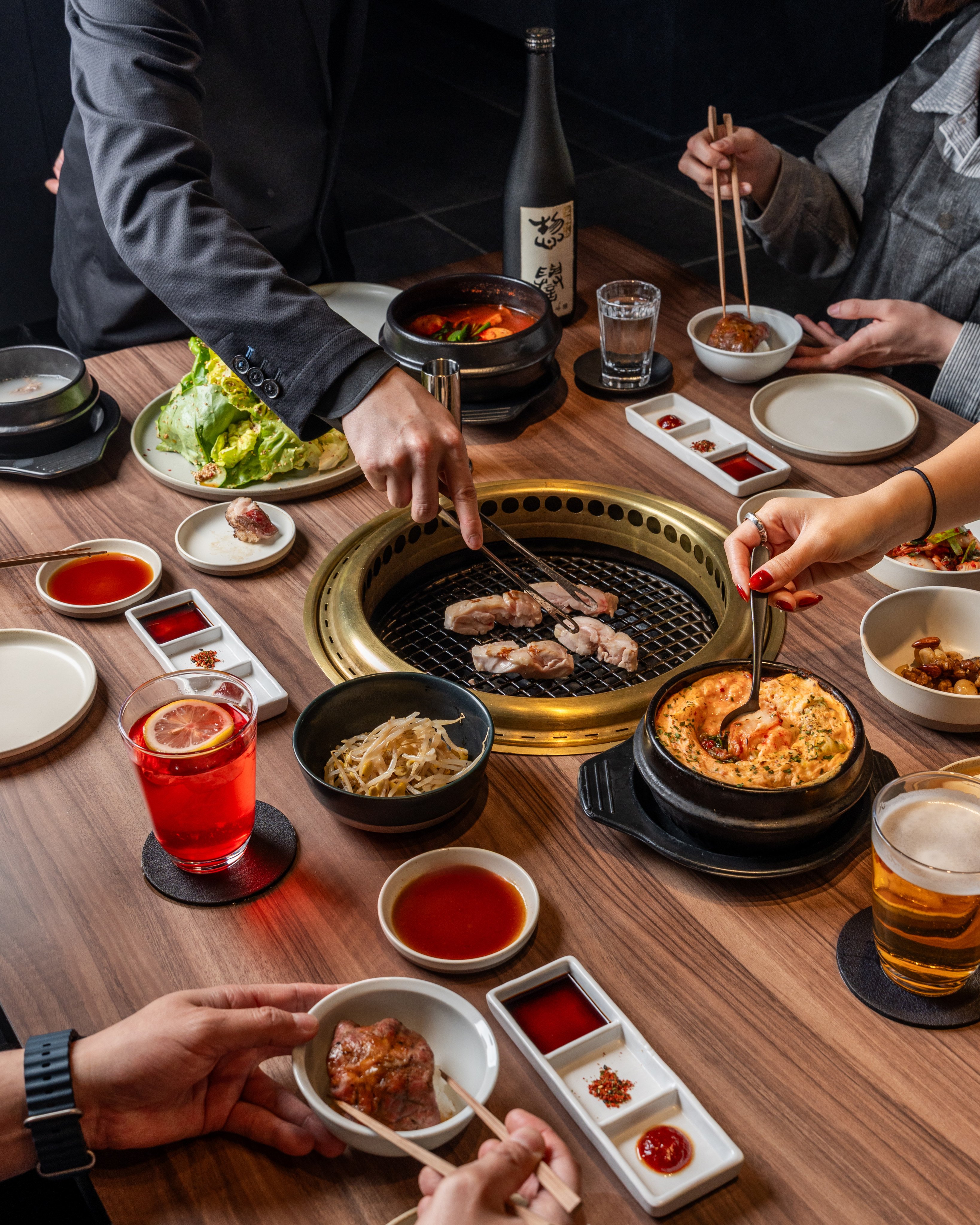 Yakiniku Sho’s Japanese-Korean culinary maestro Shoji Tsugawa features his cross-cultural style of yakiniku, to inaugurate Yakiniku Sho in Hong Kong. Photo: Yakiniku Sho