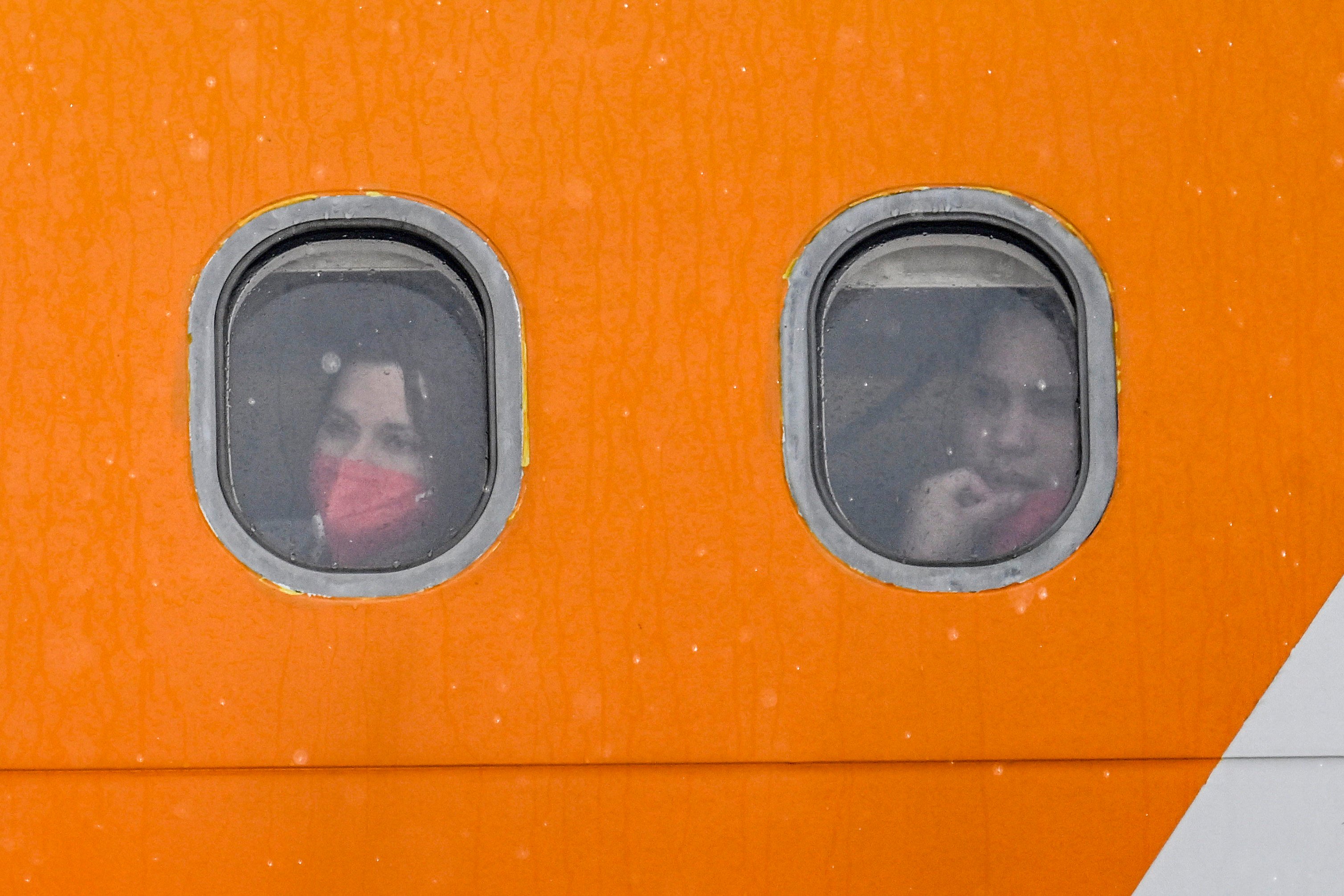 Venezuelan migrants deported from the US. Photo: AFP