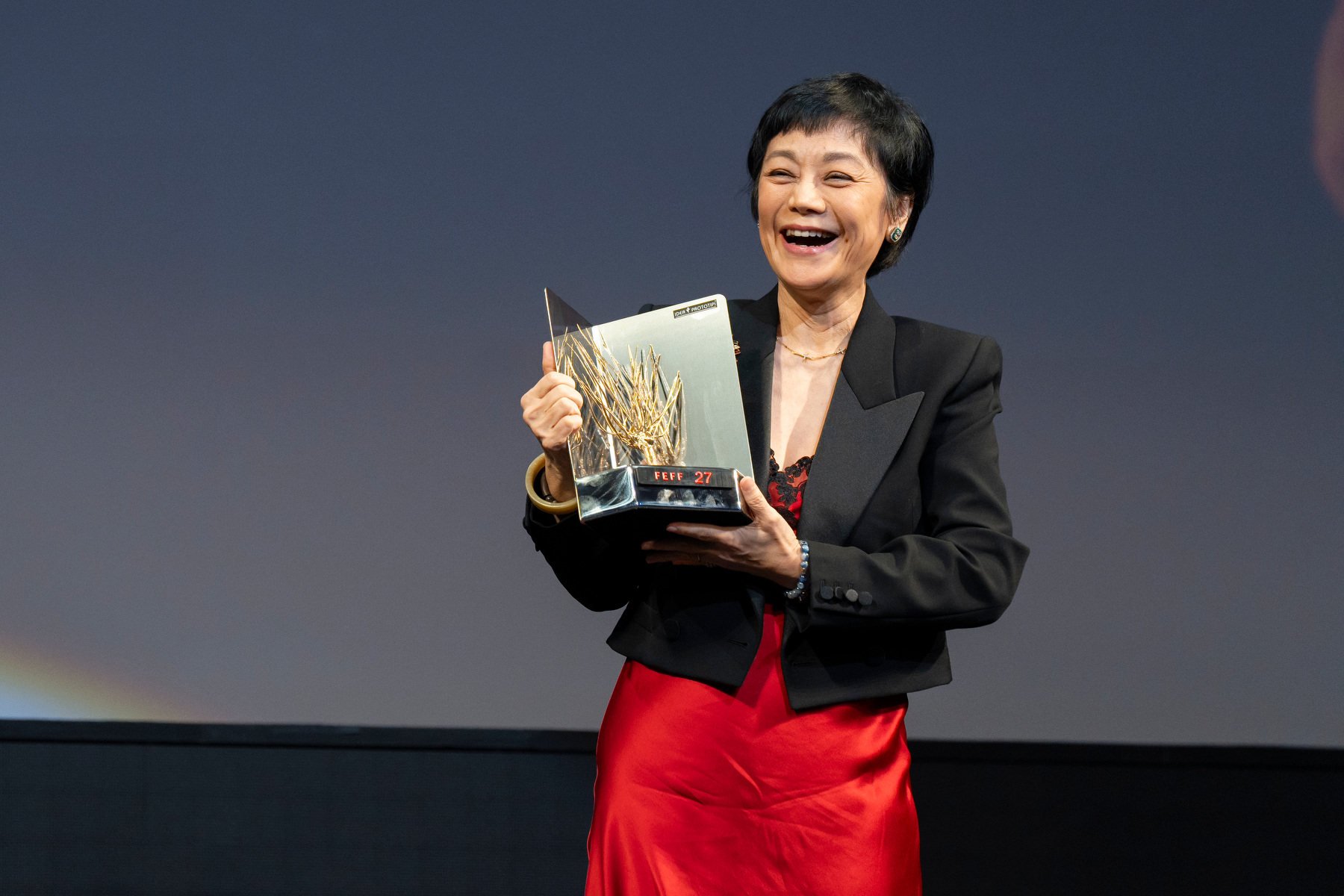 Sylvia Chang at the Far East Film Festival in Udine, Italy in 2025. Photo: Alice BL Durigatto