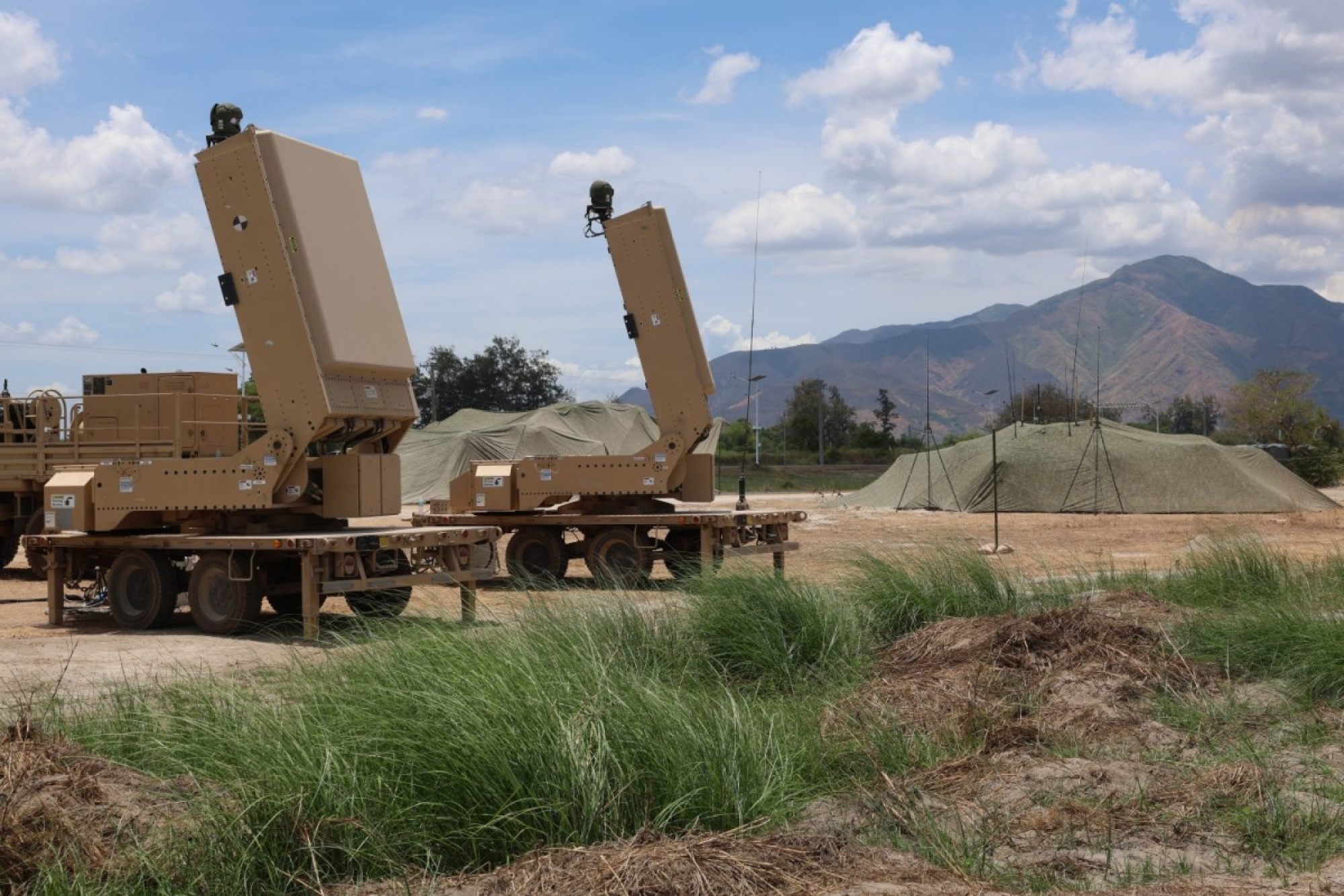 US high-powered microwave weapons staged for a drill as part of the Balikatan joint military exercises in the Philippines on April 30. Photo: US Army US high-powered microwave weapons staged for a drill as part of the Balikatan joint military exercises in the Philippines on April 30. Photo: US Army