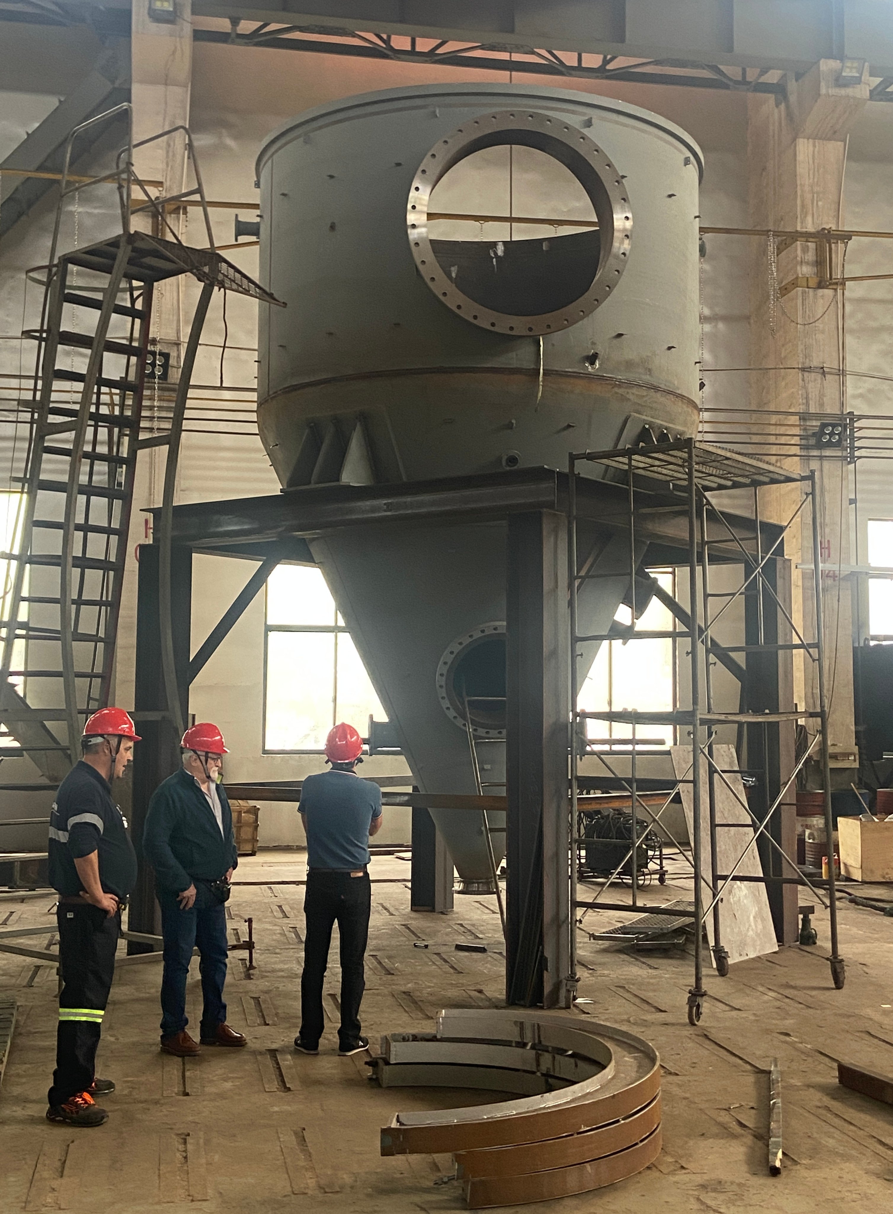 The first full-scale IB2 unit at the Shanxi plant is expected to be operating at industrial scale from July, according to the French firm. Photo: Handout