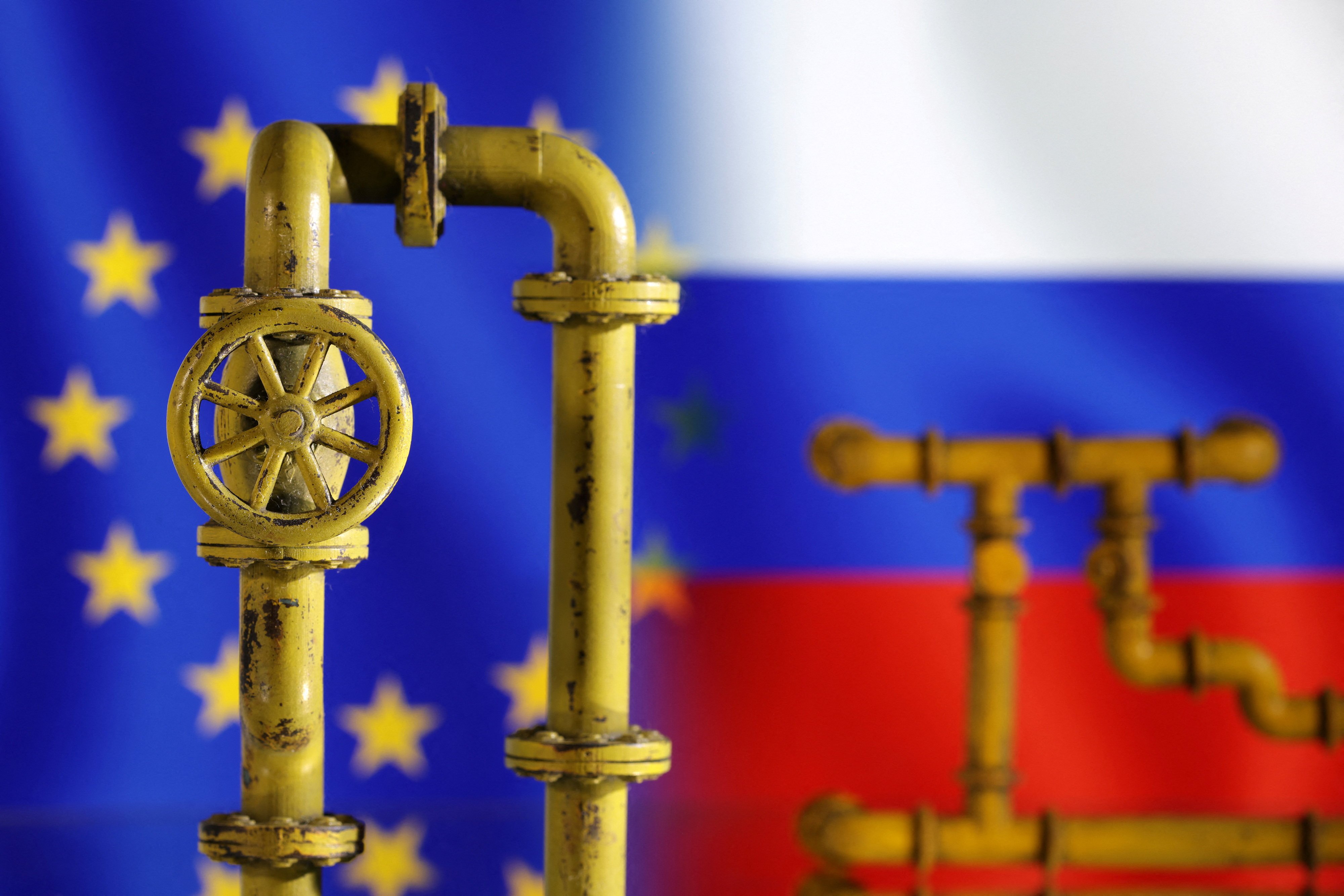 The EU is moving ahead with a long-held intention to phase out Russian fossil fuels. File photo: Reuters