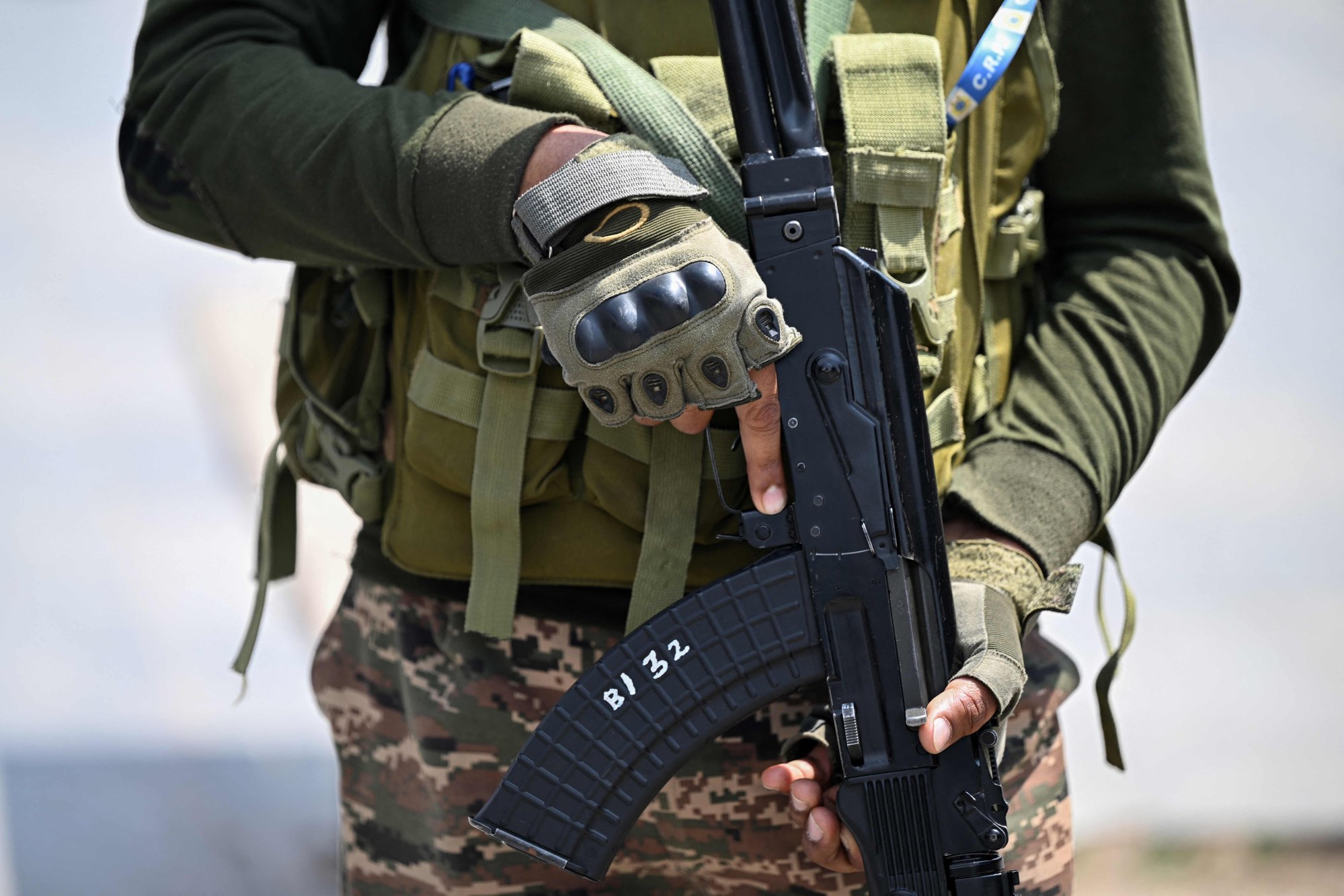 An Indian paramilitary soldier stands guard along a street in Srinagar, Kashmir, on Sunday. Photo: AFP An Indian paramilitary soldier stands guard along a street in Srinagar, Kashmir, on Sunday. Photo: AFP
