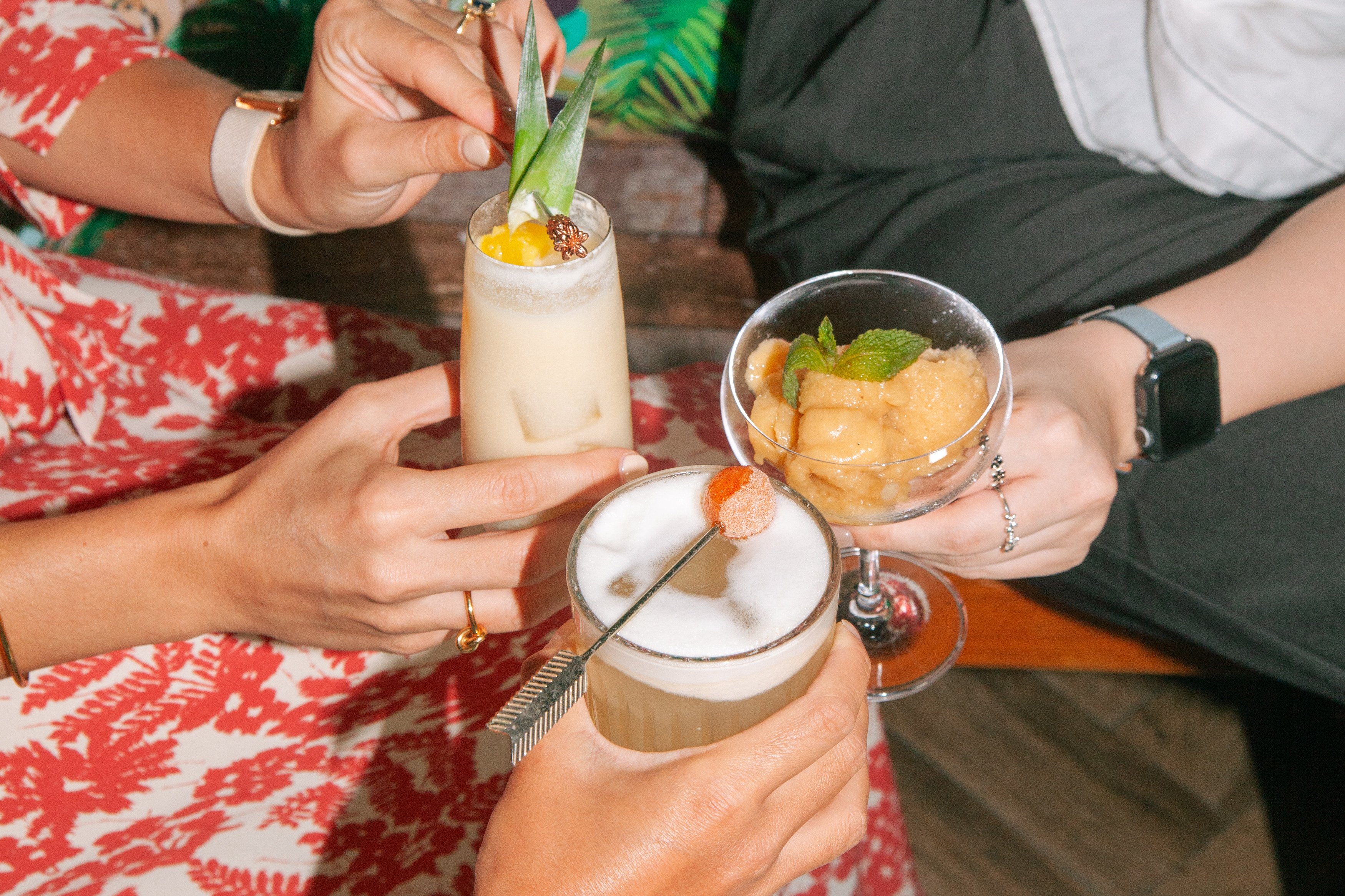 The Daily Tot x Crossip’s Zero ABV Summer Menu. Photo: Handout