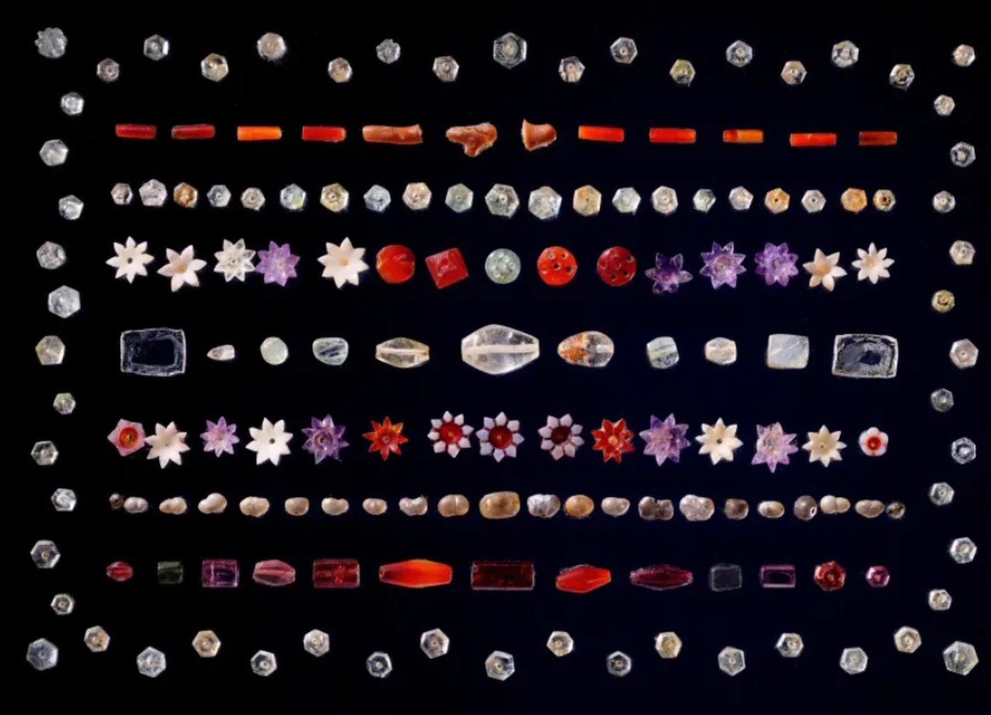 The relics Sotheby’s pulled from sale were consigned for auction by descendants of the British engineer who found a trove of precious stones, pearls and gold items in 19th century India. A family member called them “duplicates” of some of the originals. Photo: Sotheby’s The relics Sotheby’s pulled from sale were consigned for auction by descendants of the British engineer who found a trove of precious stones, pearls and gold items in 19th century India. A family member called them “duplicates” of some of the originals. Photo: Sotheby’s