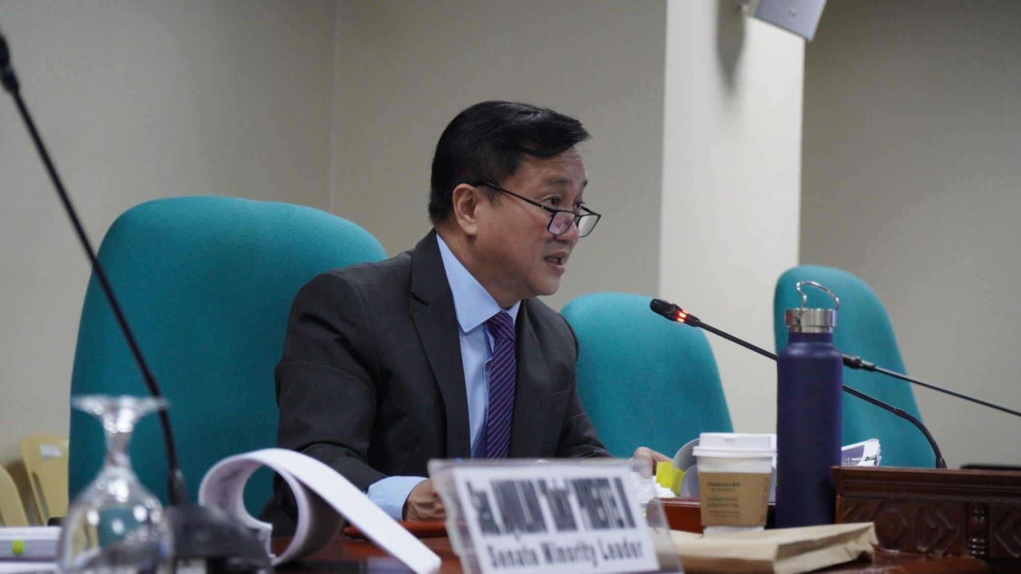 Philippine Senator Francis Tolentino says he has been personally targeted online due to his sponsorship of the country’s new maritime zones law. Photo: Facebook Philippine Senator Francis Tolentino says he has been personally targeted online due to his sponsorship of the country’s new maritime zones law. Photo: Facebook