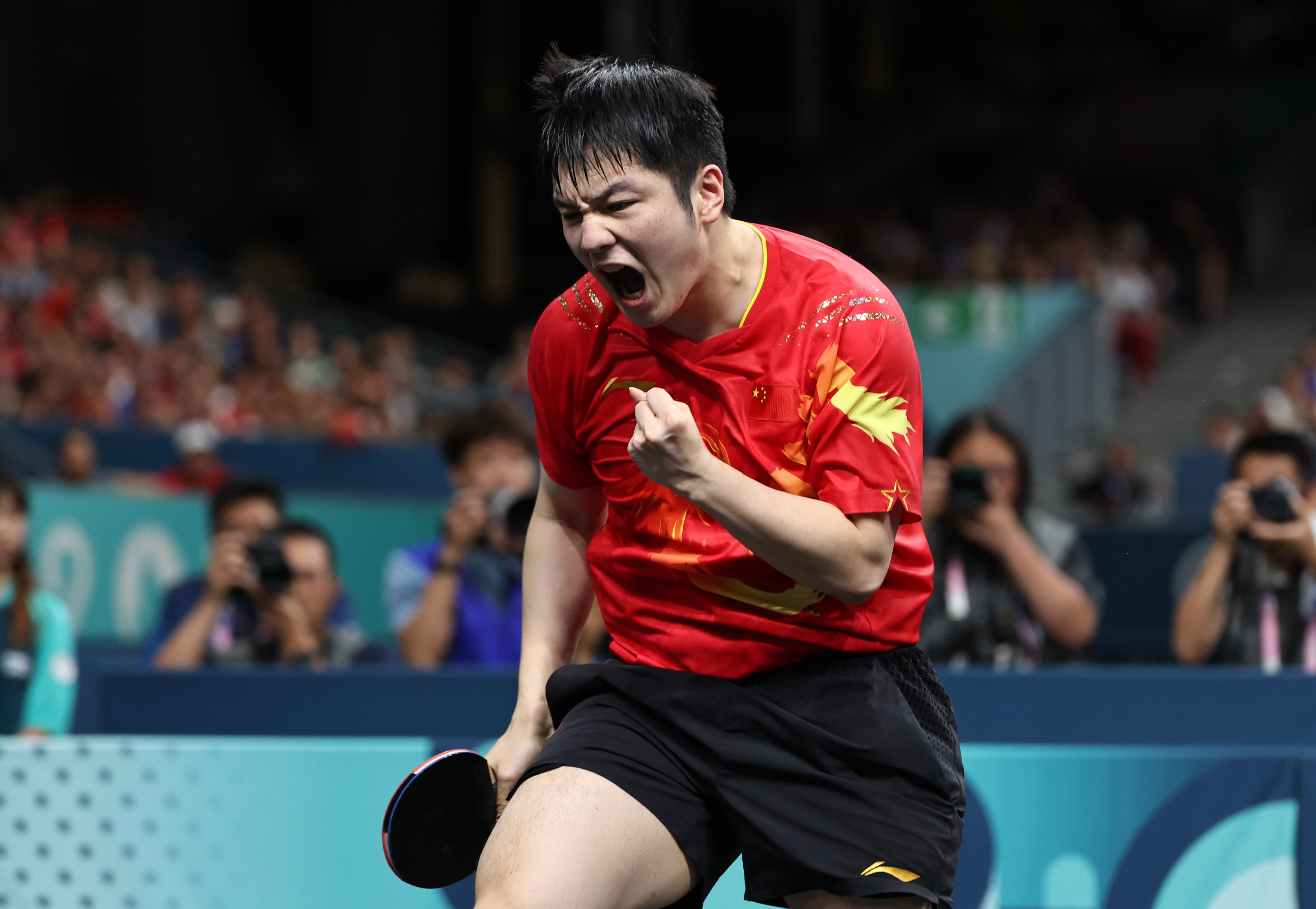 Fan Zhendong was among China’s big-name omissions for the World Championships. Photo: Xinhua