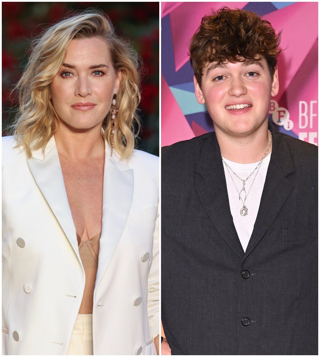 Kate Winslet’s son with Sam Mendes, Joe Anders, has written a script for a film she’s now directing and starring in. Photos: WireImage