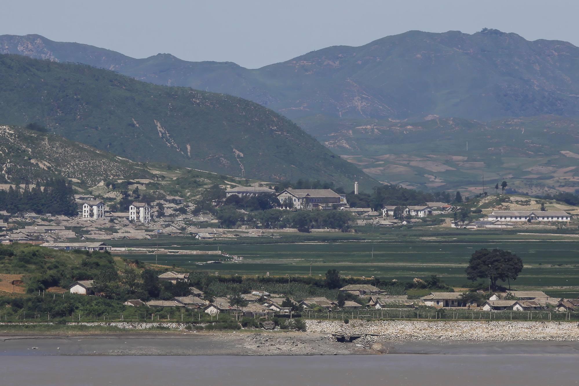 Ganghwa, South Korea, is creating a noise map to help residents cope with blaring loudspeaker broadcasts from the North. Photo: NurPhoto/Getty Ganghwa, South Korea, is creating a noise map to help residents cope with blaring loudspeaker broadcasts from the North. Photo: NurPhoto/Getty