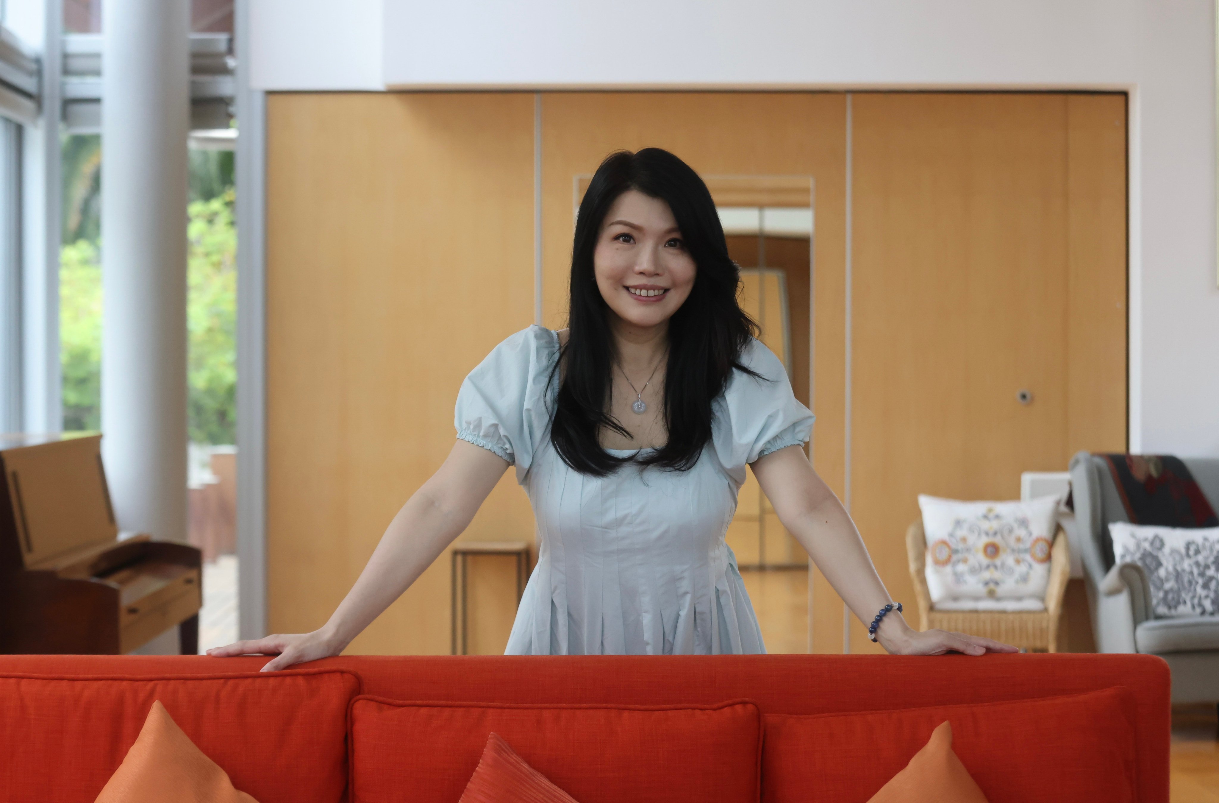 Colon cancer survivor and artist Helen Law in Hong Kong. Photo: Jonathan Wong
