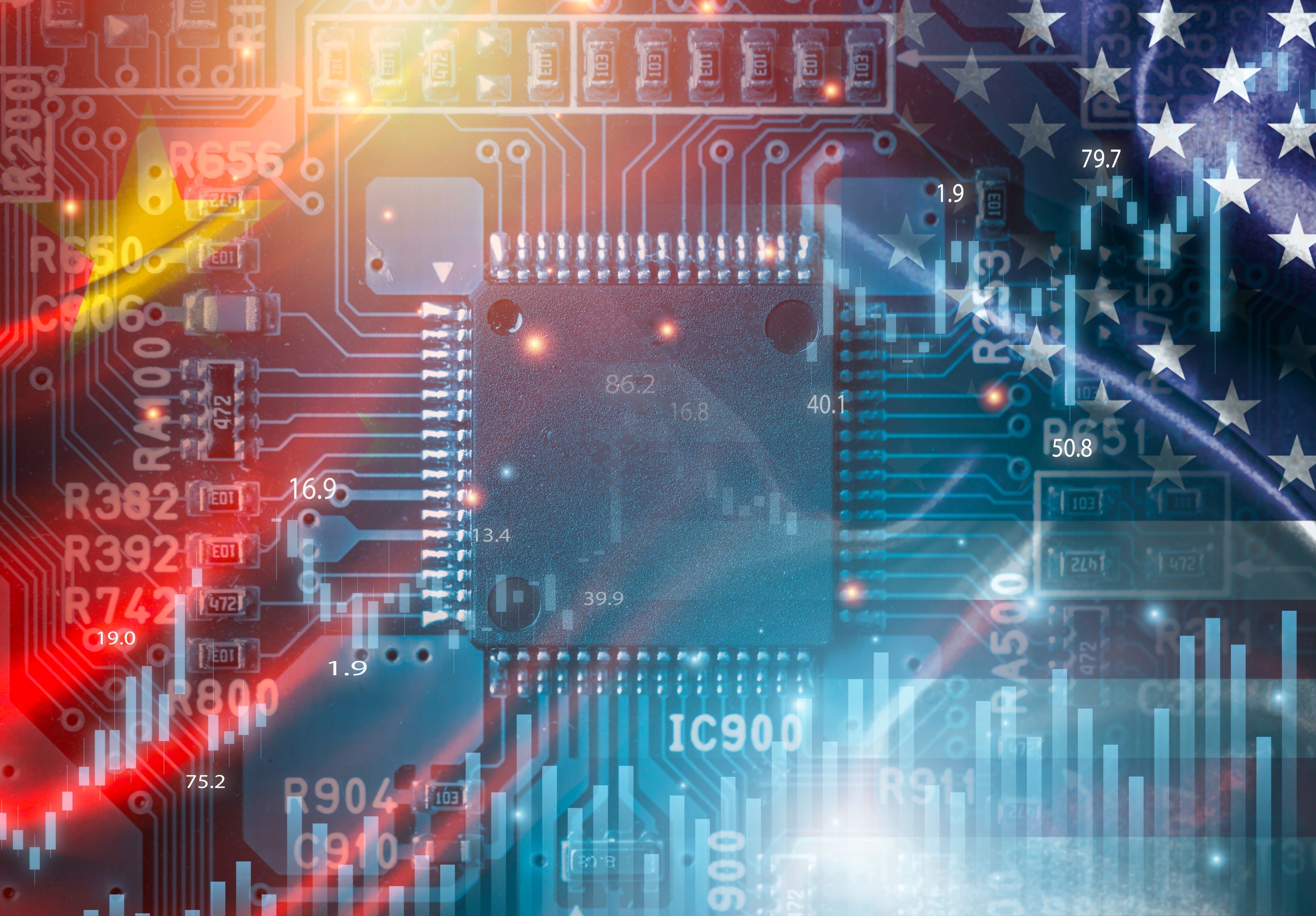 Trade disputes with the US have spurred China’s investment in technological independence, especially in semiconductors, said Gary Ng, senior economist at Natixis Corporate & Investment Bank. Photo: Shutterstock