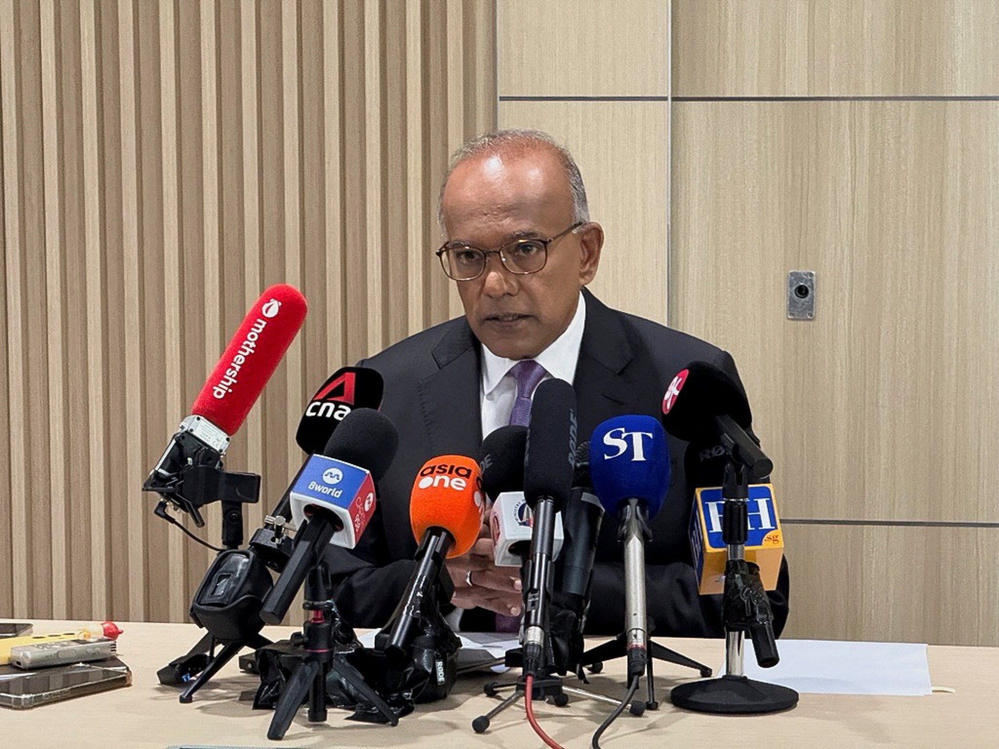 K Shanmugam is a front runner for a deputy prime minister role. Photo: Reuters K Shanmugam is a front runner for a deputy prime minister role. Photo: Reuters