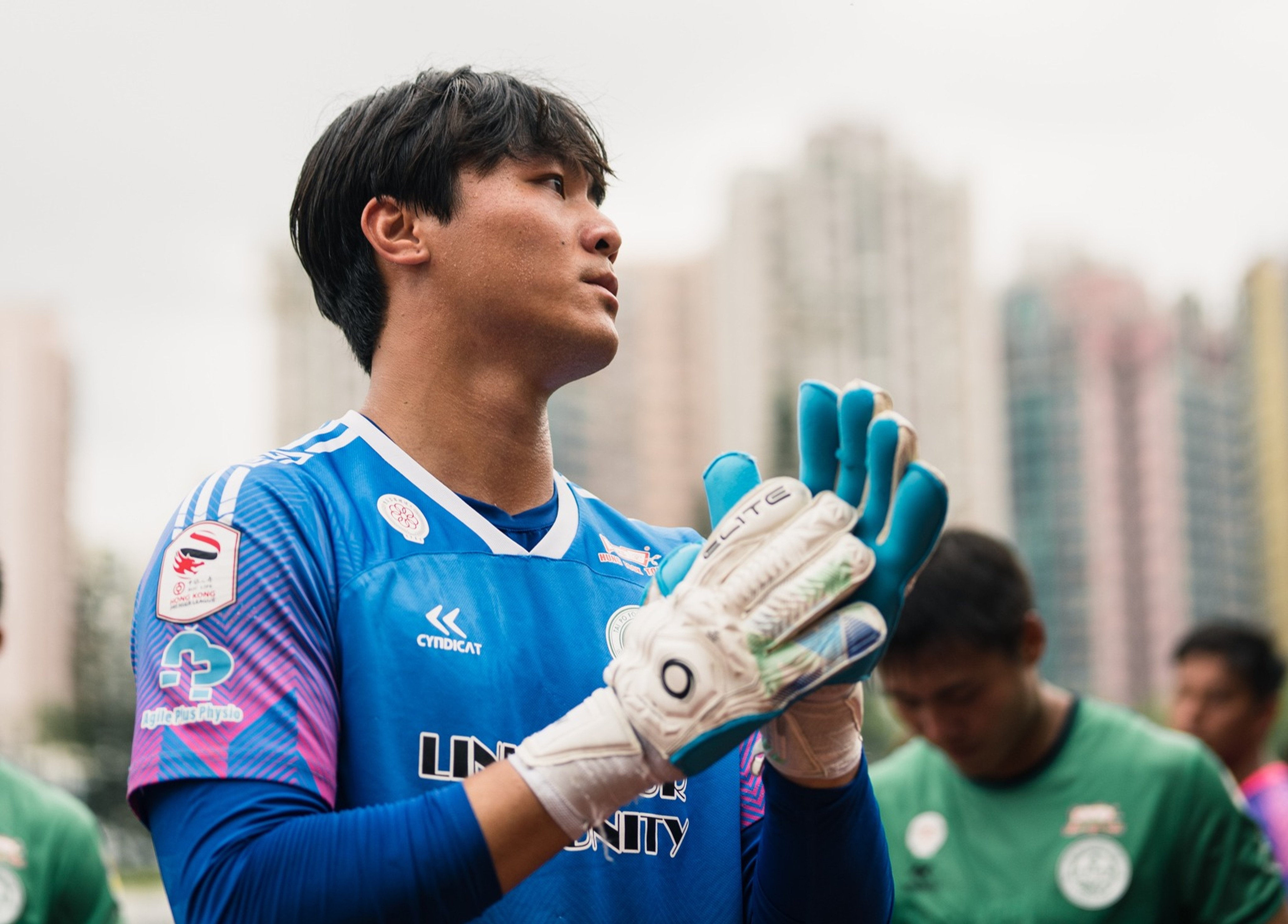 Tai Po goalkeeper Tse Ka-wing said he would rather be playing in the Cup final with his club than for Hong Kong against Manchester United. Photo: Tai Po FC