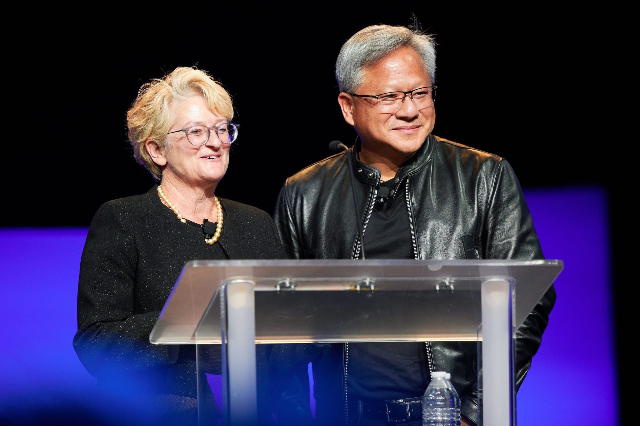 Nvidia CEO Jensen Huang and his wife Lori have been married for 40 years. Photo: Oregon State University/Facebook