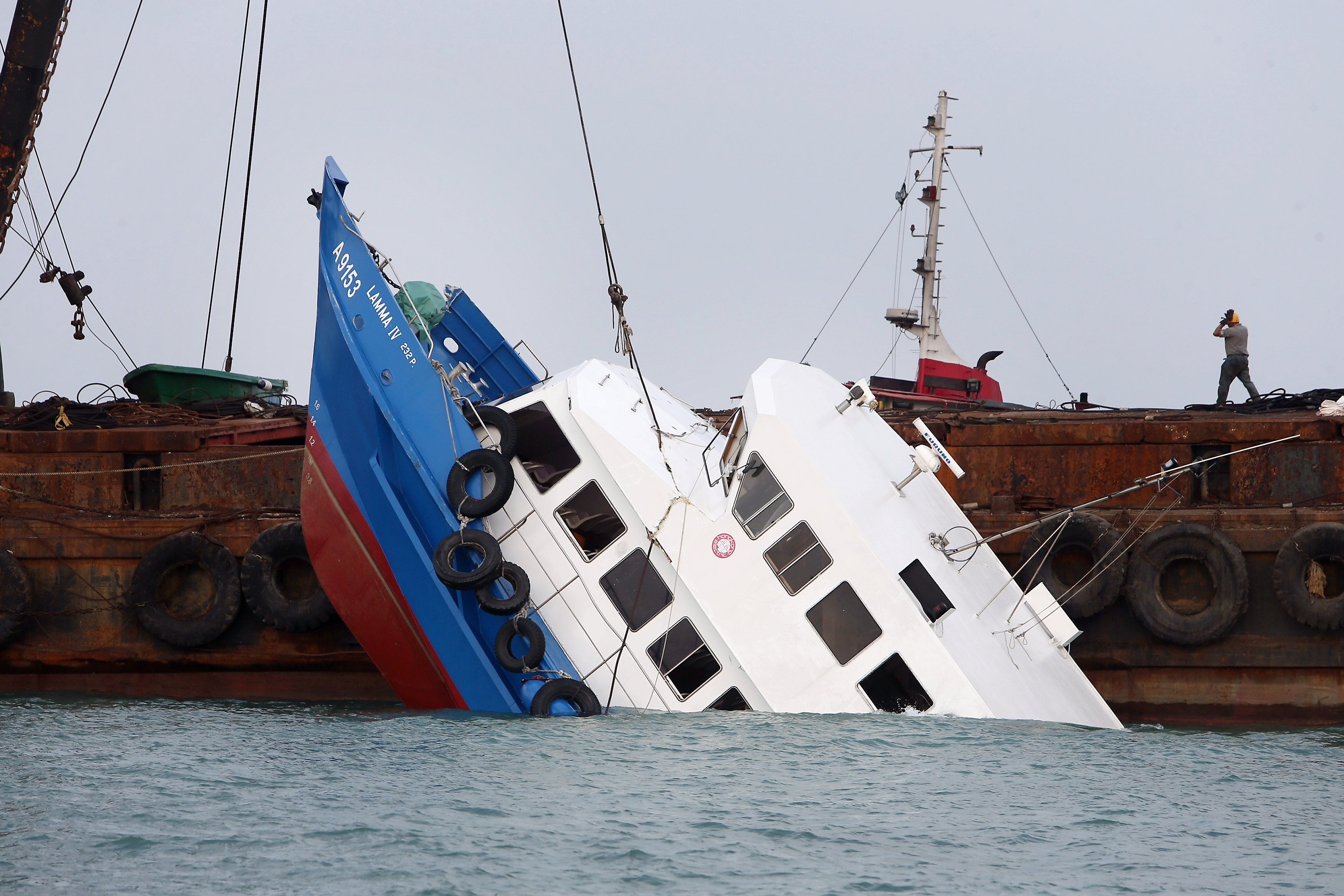 The sinking of the Lamma IV is one of Hong Kong’s deadliest maritime disasters. Photo: SCMP